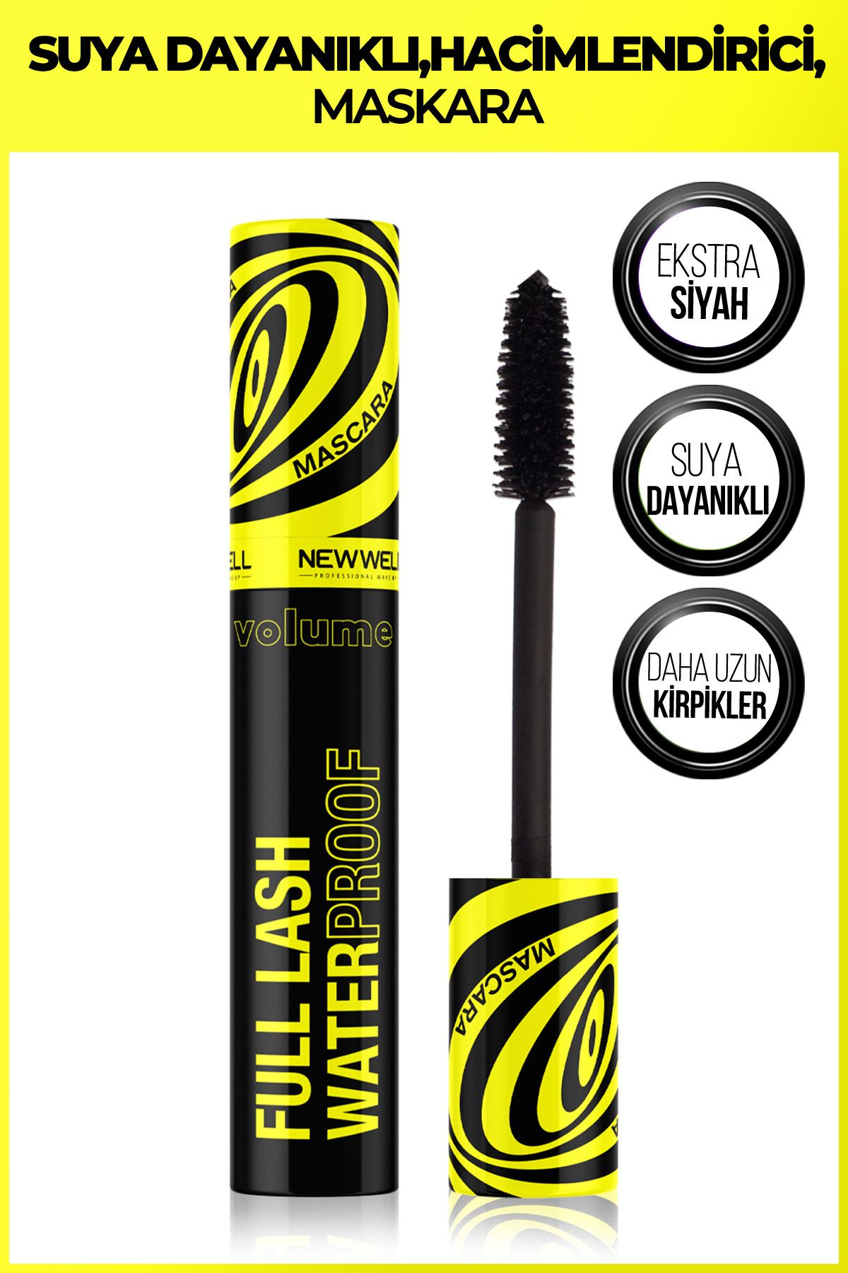 New Well Full Lash Volume Waterproof Mascara