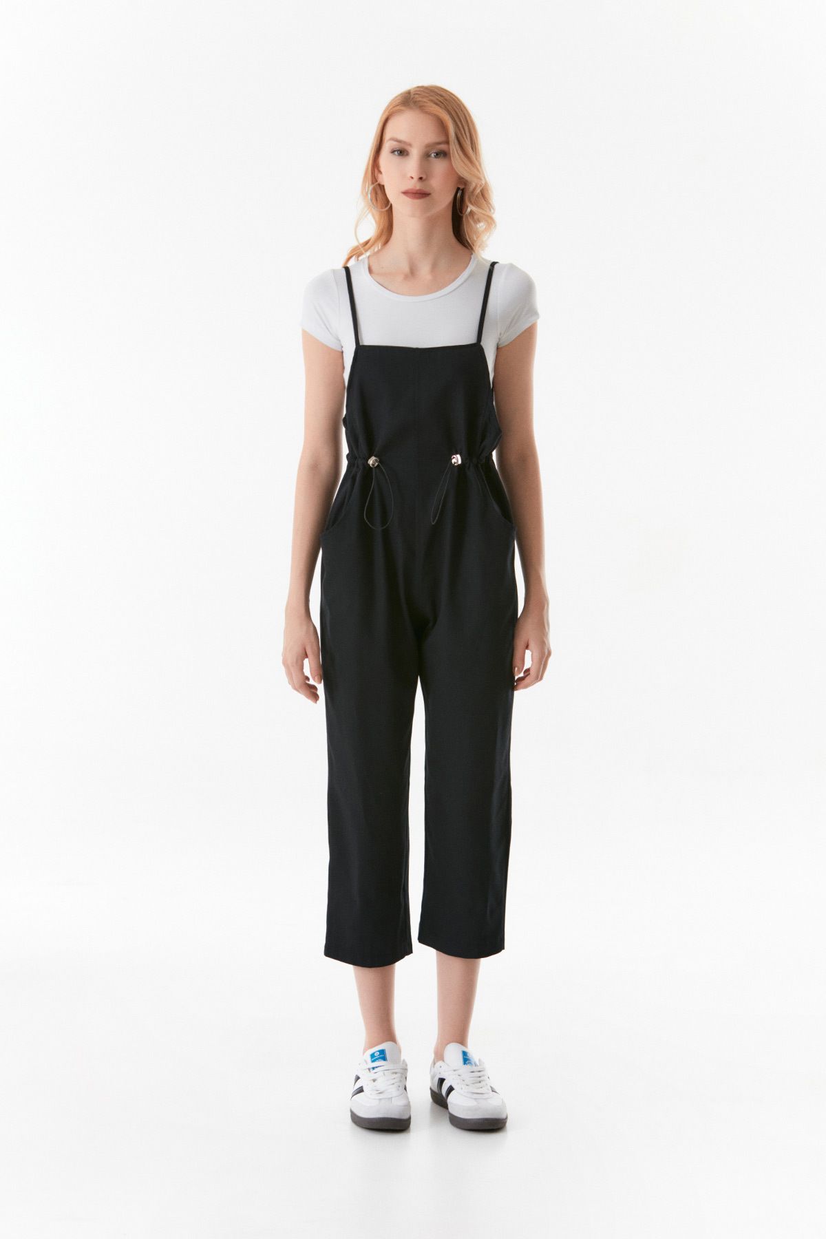 Fulla Moda-Casual Jumpsuit - Rope Strap and Pocket 8