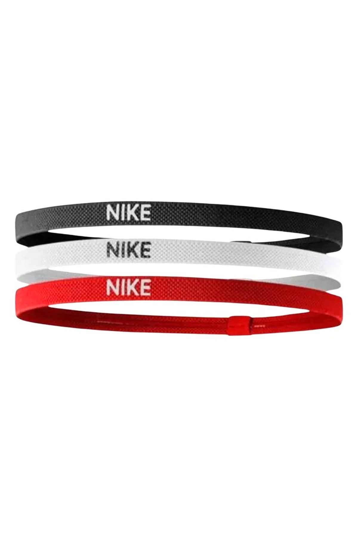 Nike Elastic 2.0 3 Pk Unisex Siyah Antrenman Saç Bandı N.100.4529.083.os