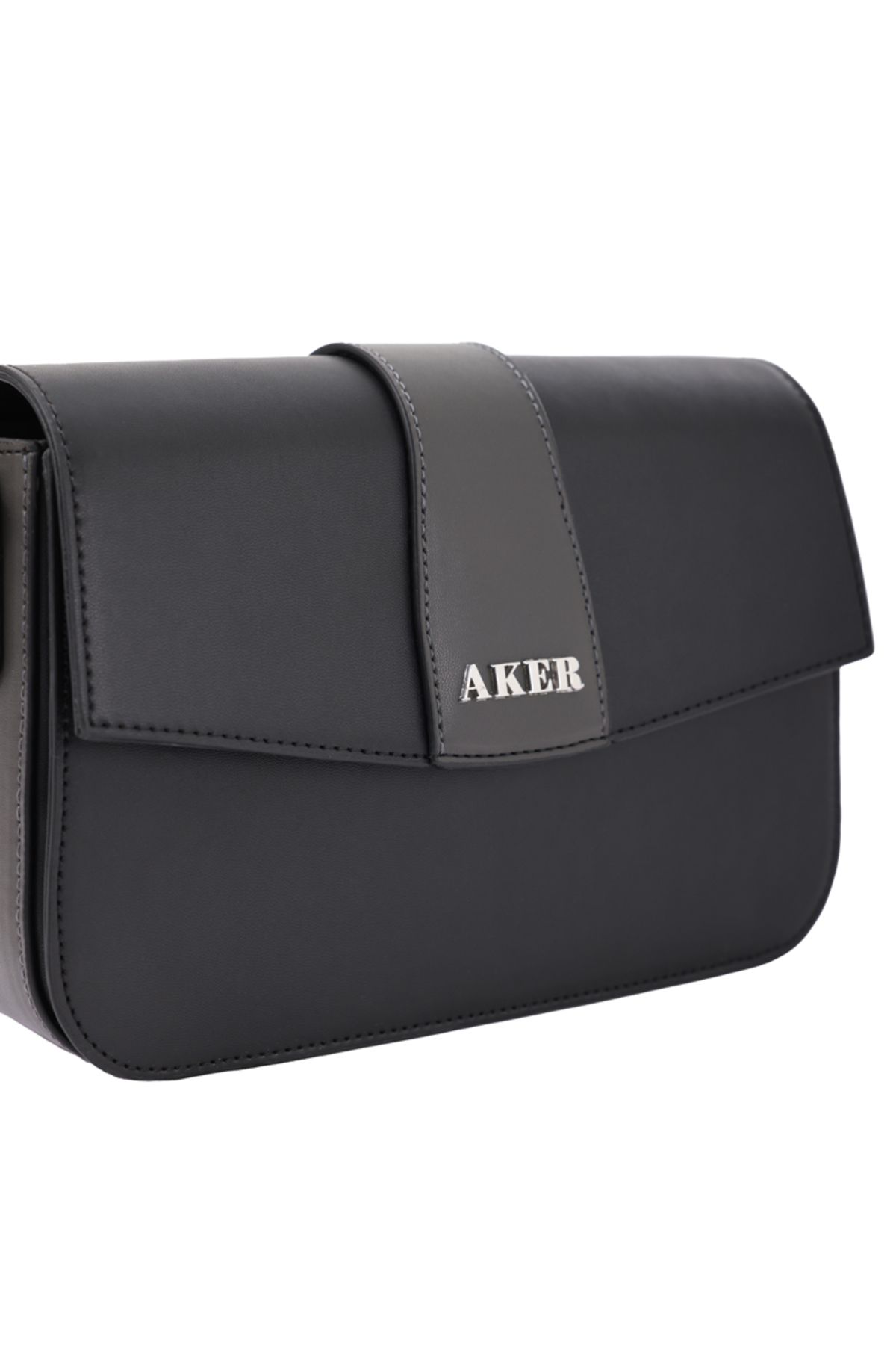 Aker-Cnt20035 Flat Pu Crossbody Bag 5