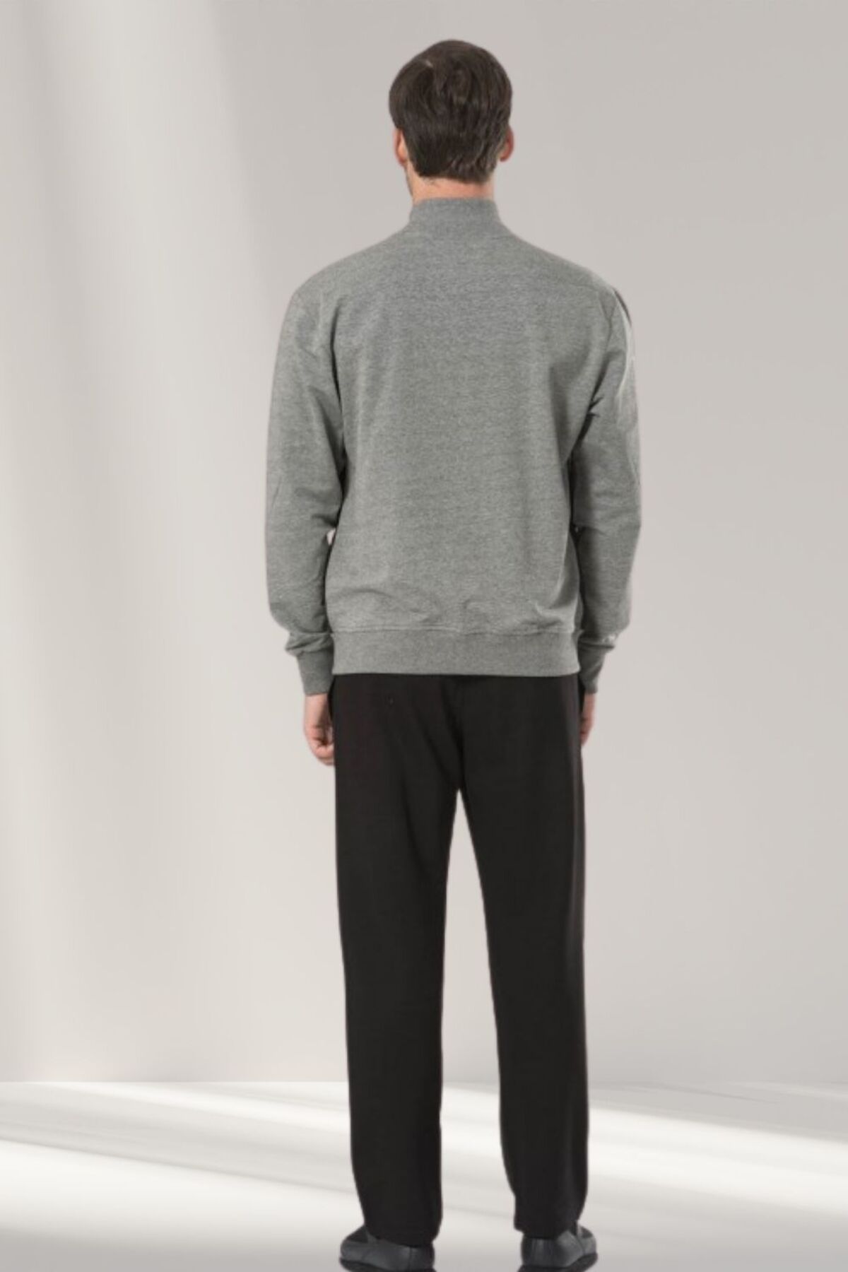 ست گرمکن ورزشی مردانه راسته فاق نرمال آستین بلند | پیر کاردین Pierre Cardin CH. PC23. 70.00.01 - تصویر 4