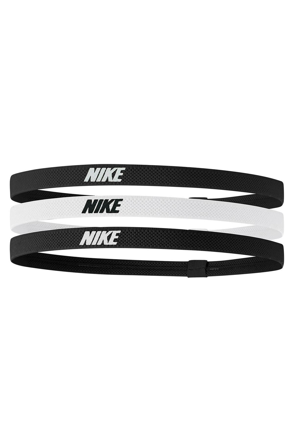 Nike Elastic 2.0 3 Pk Unisex Siyah Antrenman Saç Bandı N.100.4529.036.os