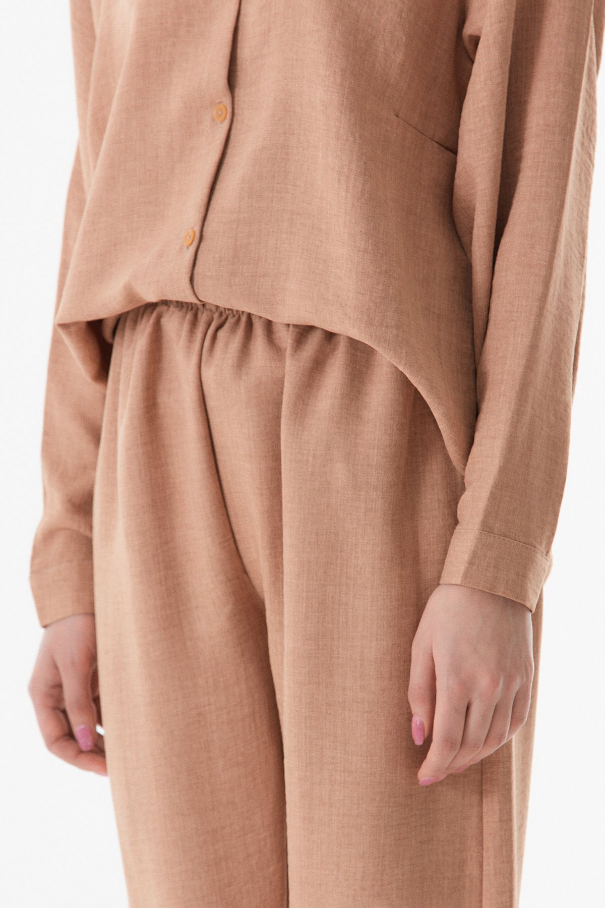 Fulla Moda-Fullamodest Basic Long Sleeve Large Size Set 6