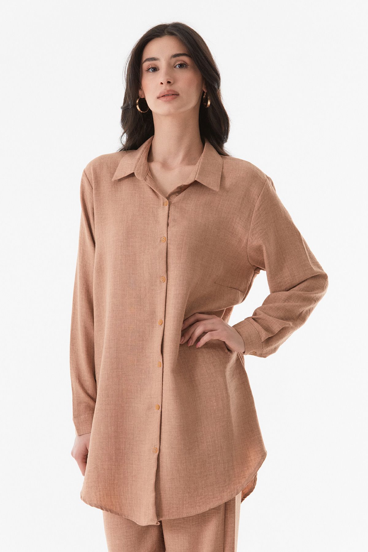 Fulla Moda-Fullamodest Basic Long Sleeve Large Size Set 4