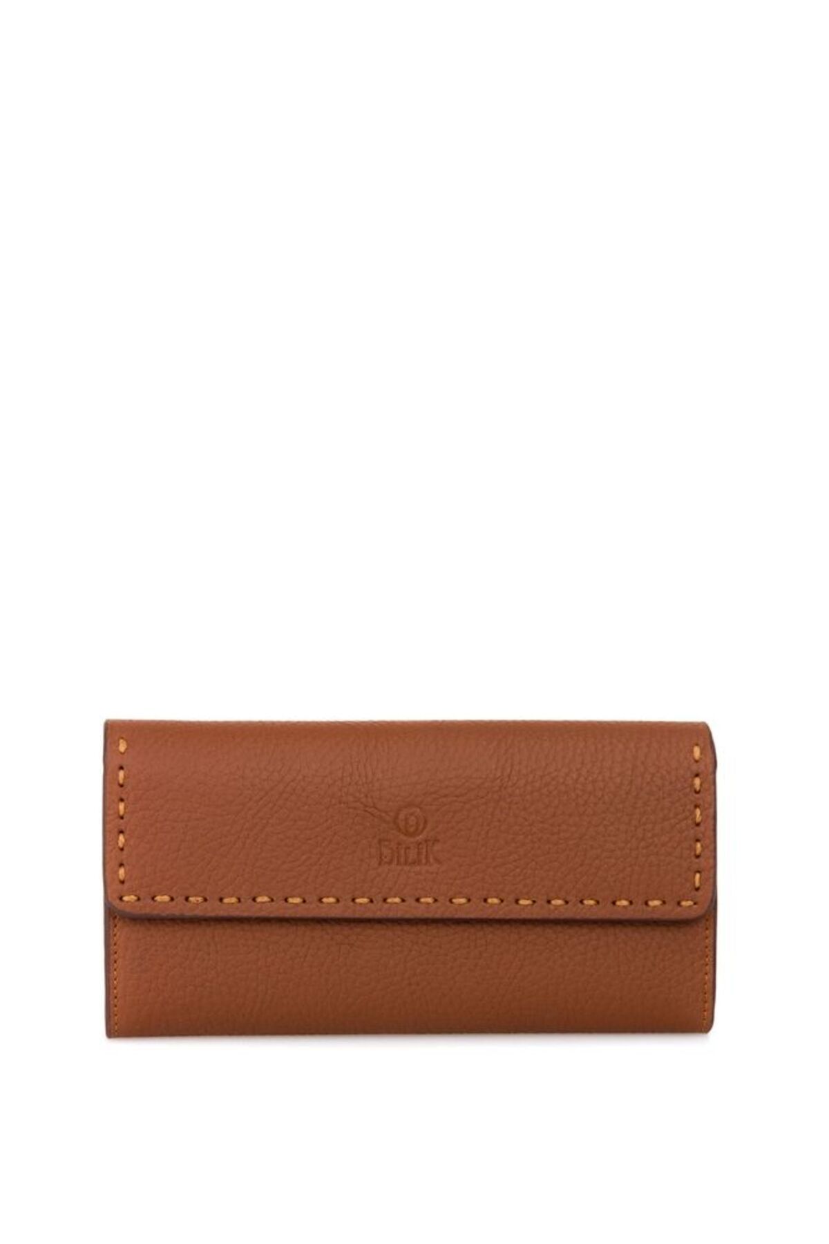 Bilik Deri-Women's Leather Wallet - Tan Rölax, Bsh 3216 1