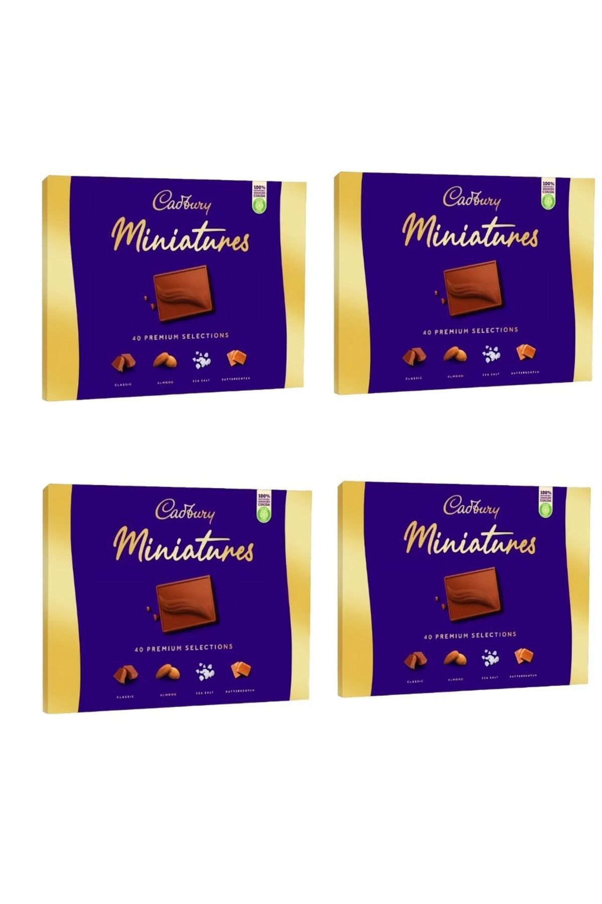 Cadbury Miniatures Çikolata Hediye Kutusu - 4 Farklı Lezzet (400g)