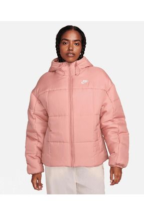 Nike Sportswear Classic Puffer Kad n pembe bol kesim kapu onlu Mont fb7672 618 Fiyat Yorumlar Trendyol