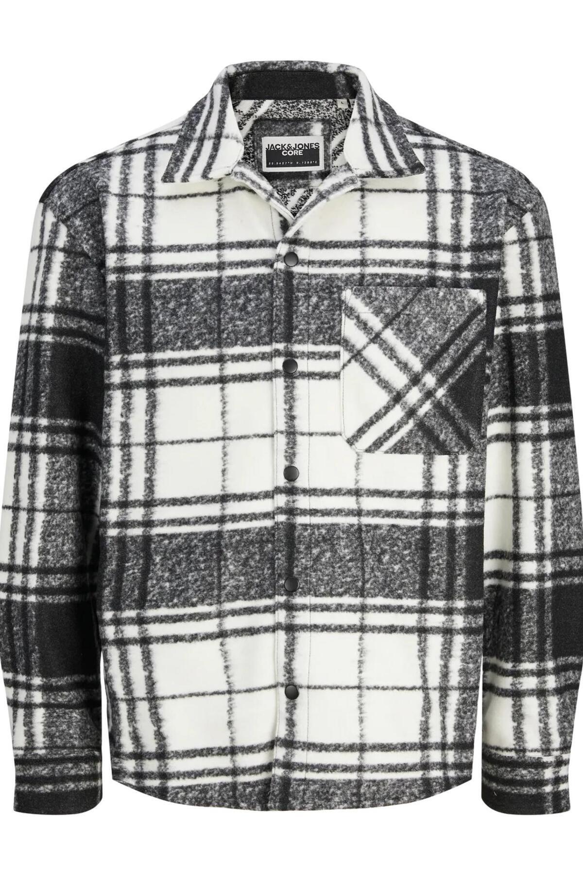 جک اند جونز 12263249 Jcocollective Zac Brush Overshirt مردانه Ls