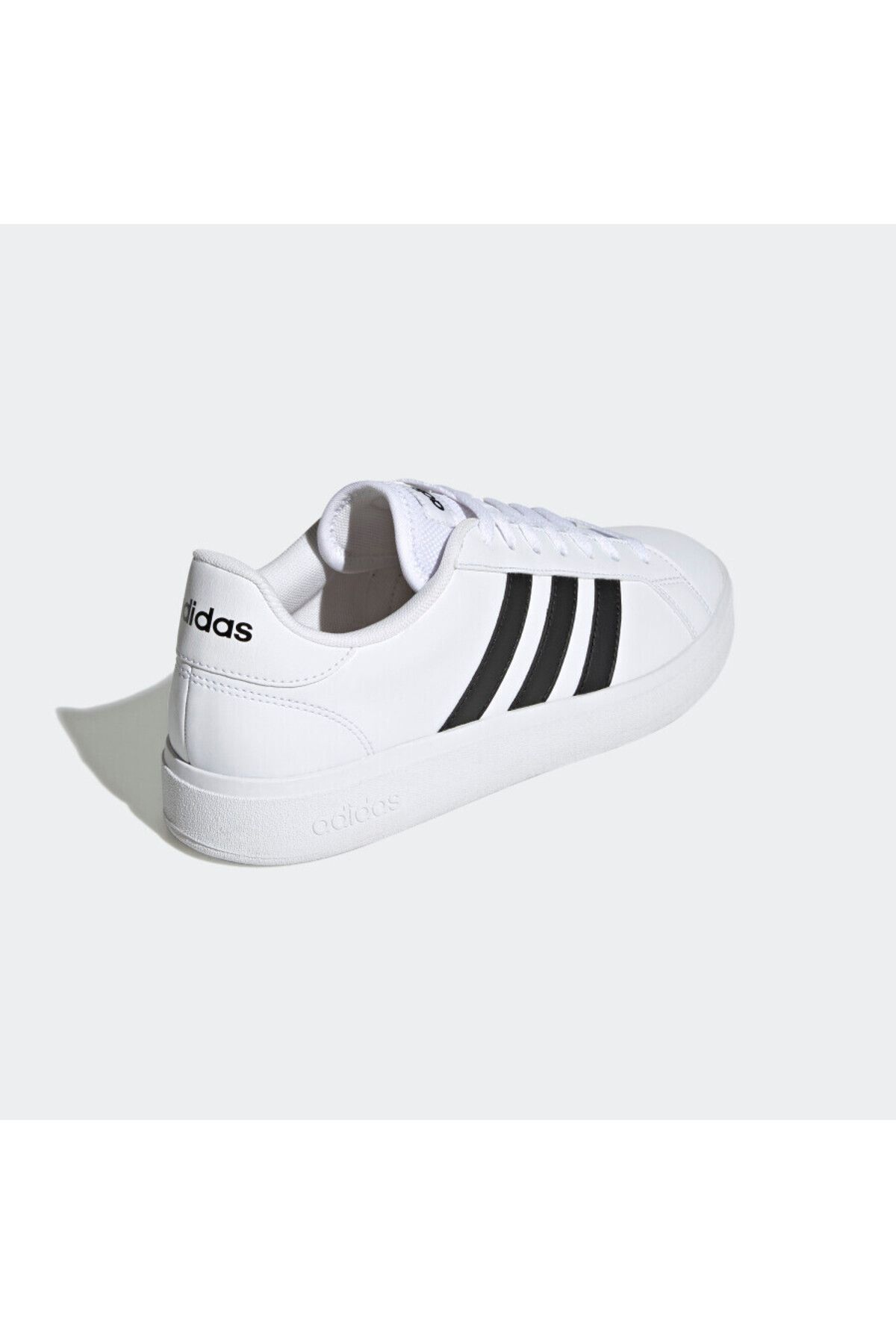 adidas-Men's White Grand Court Base 2.0 Casual Shoes Gw9250 4