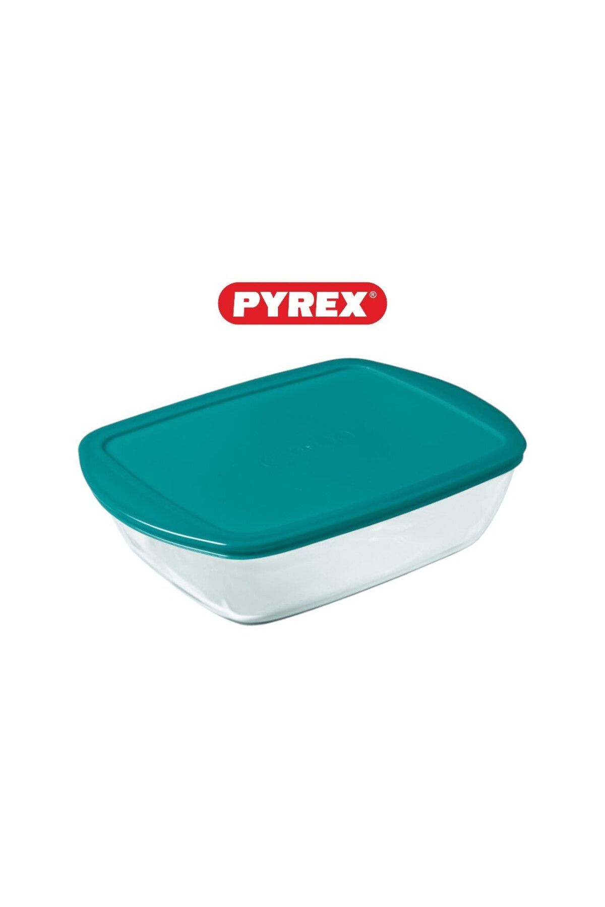 Pyrex-Cook & Store Rectangular Roaster with Lid - 400ml Capacity for Versatile Cooking and Storing 3