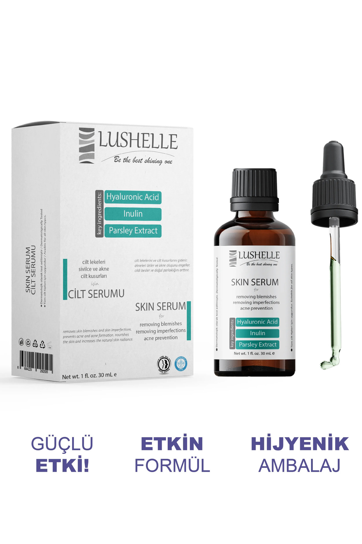 سرم پوست   Lushelle | SRM001 اورجینال - تصویر 5