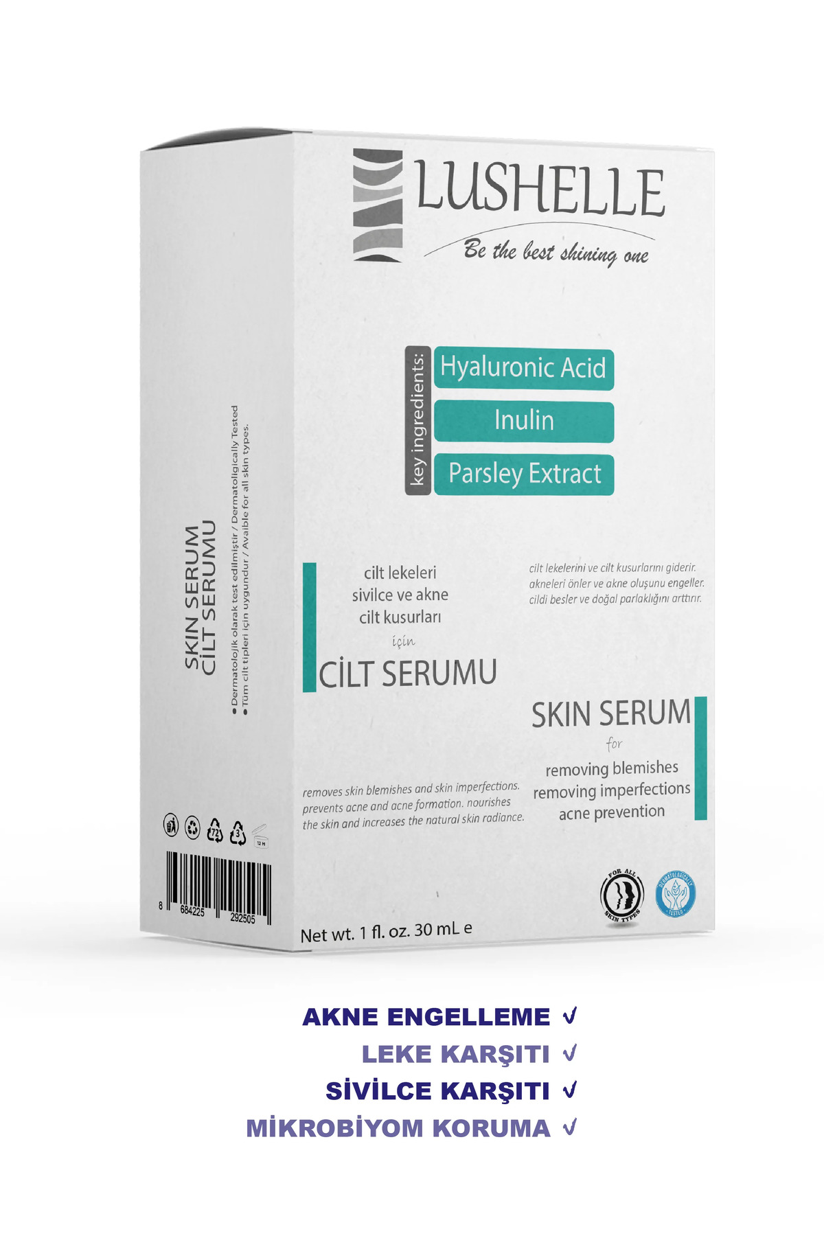 سرم پوست   Lushelle | SRM001 اورجینال - تصویر 4