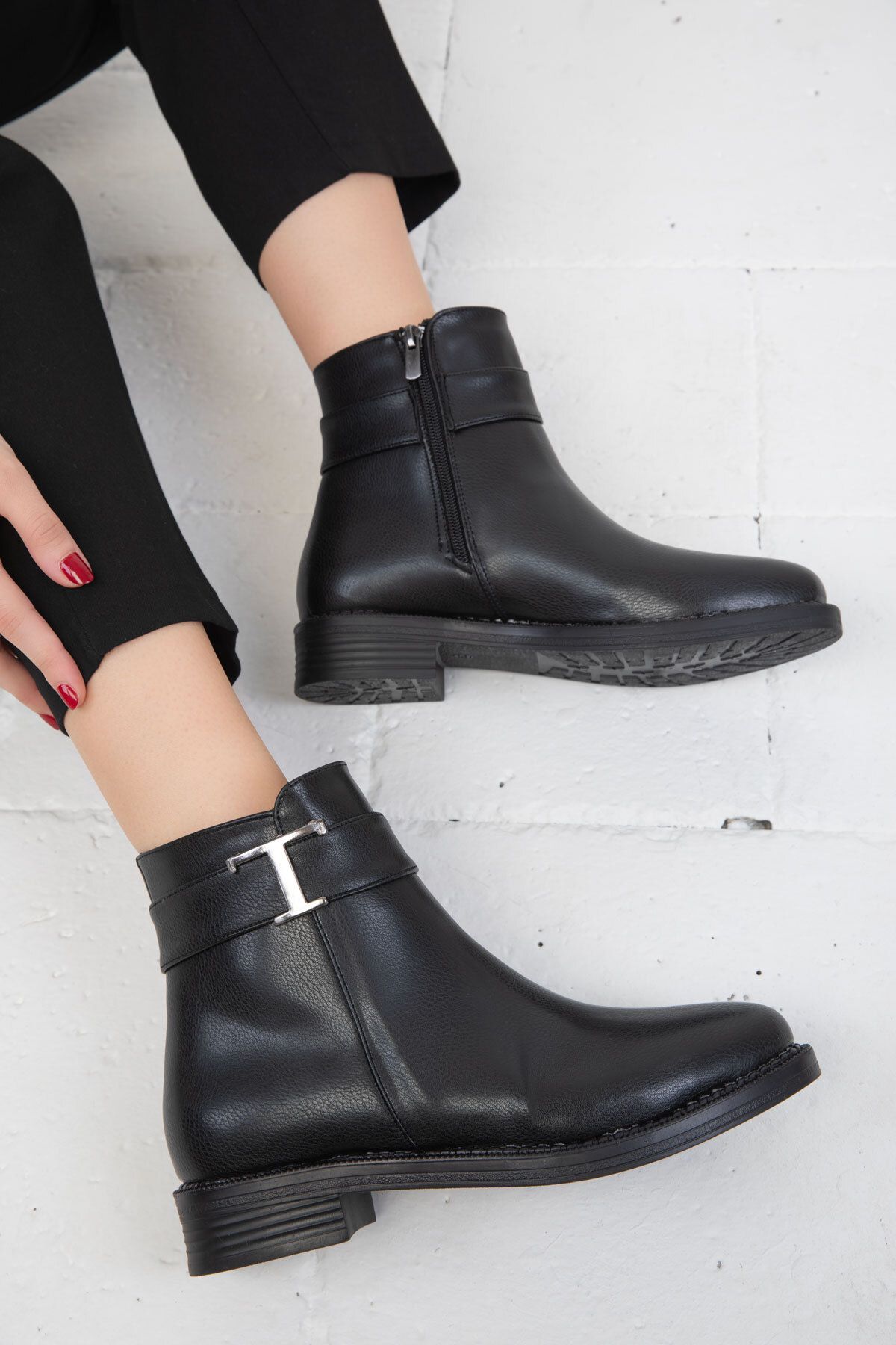 SOHO-Schwarze Damenstiefel – Modell 19770 Bootie 5