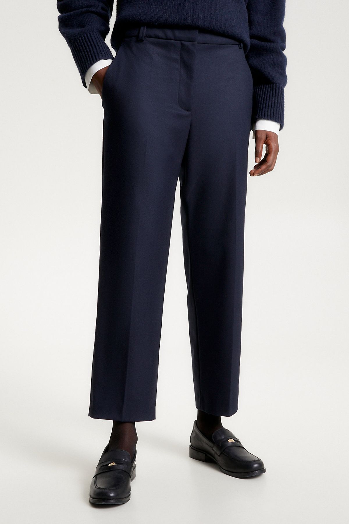 Tommy Hilfiger Spodnie Core Slim Straight Kobieta - 34