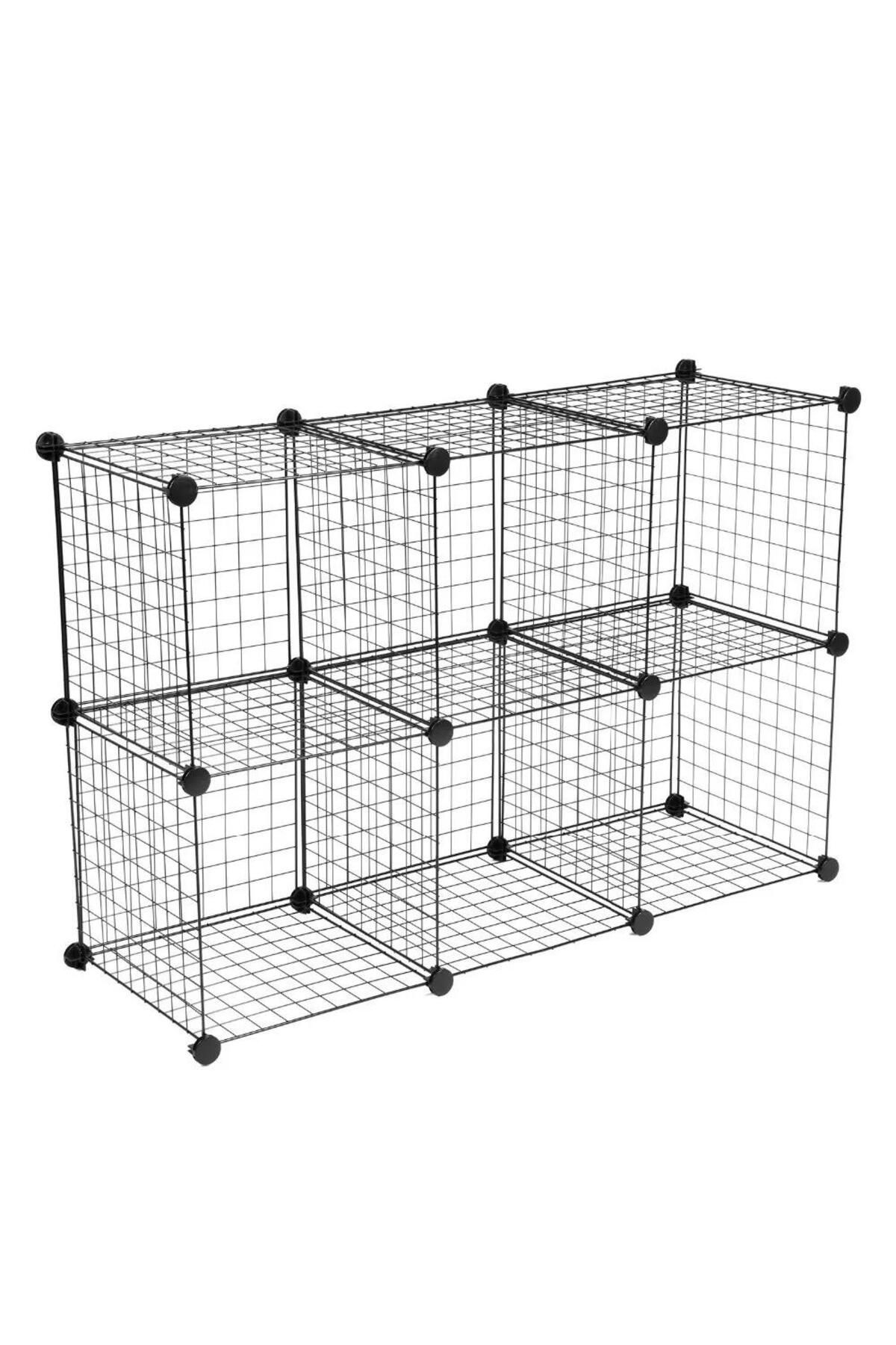 Feronyahome & Garden-6-Section Portable Storage and Organization Shelfs,Kitchen,Badge Organizer,Toy Organization Shelfs 3