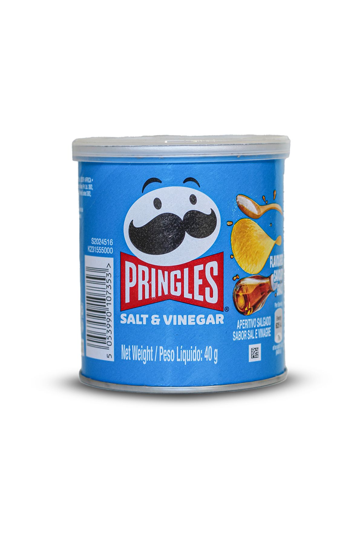 Pringles Salt & Vinegar 40 Grams - Pringles Tuzlu ve Sirkeli 40 Gram