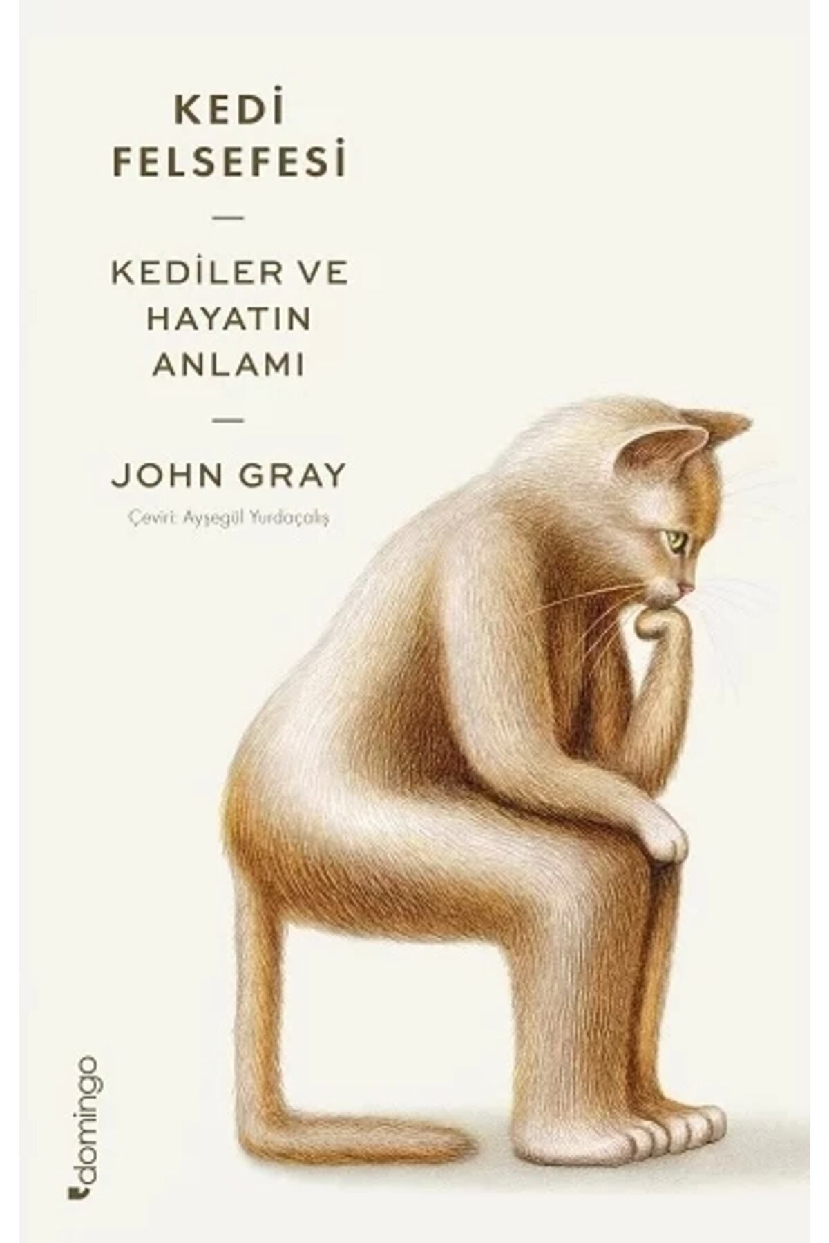 Domingo Yayınevi Kedi Felsefesi - Kediler Ve Hayatın Anlamı / John Gray / / 9786051982526