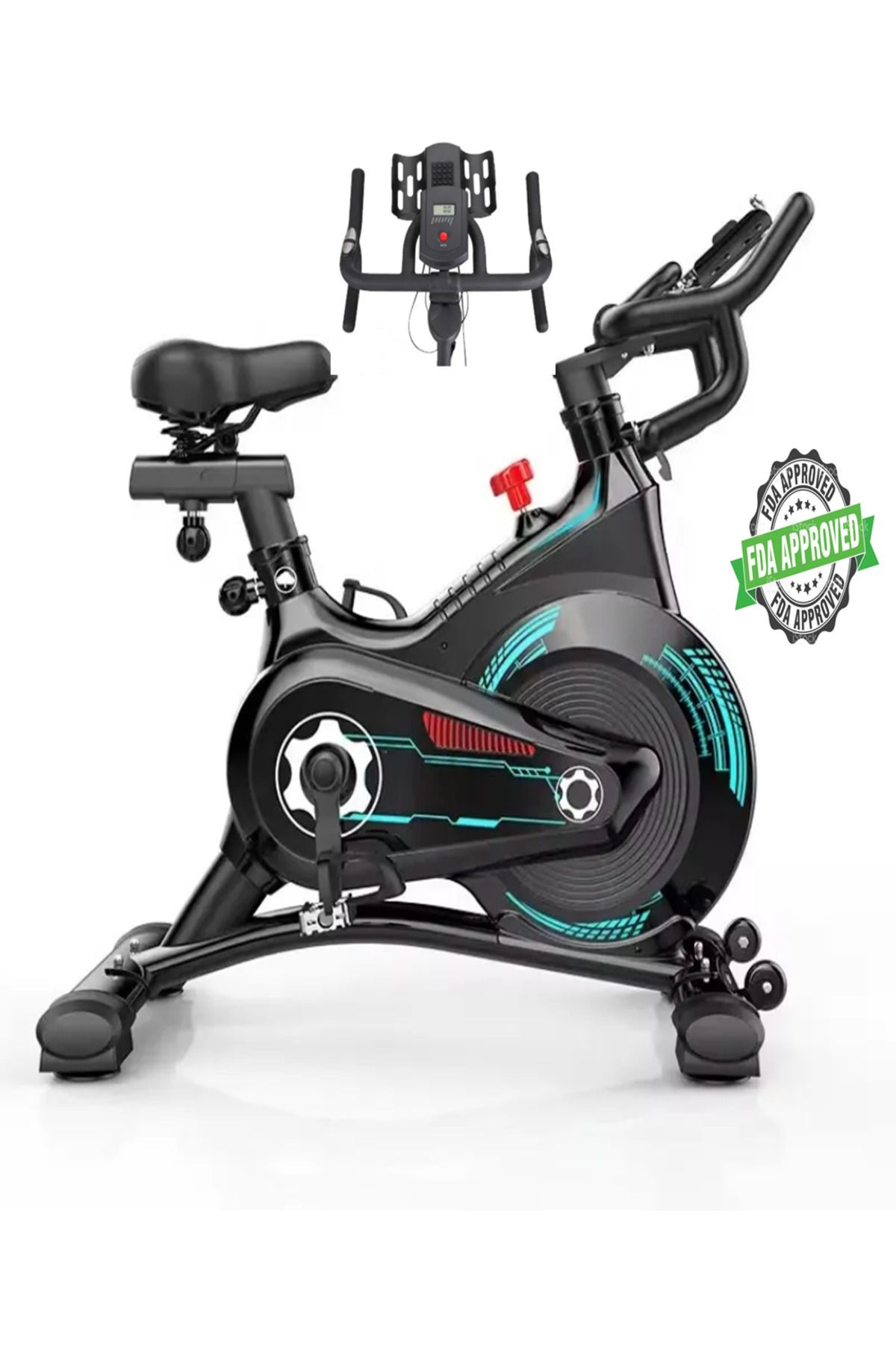 Havana PB-04 Manyetik Spin Bike Dikey Kondisyon Bisikleti Ev Koşu bisikleti Egzersiz Dikey Yatay