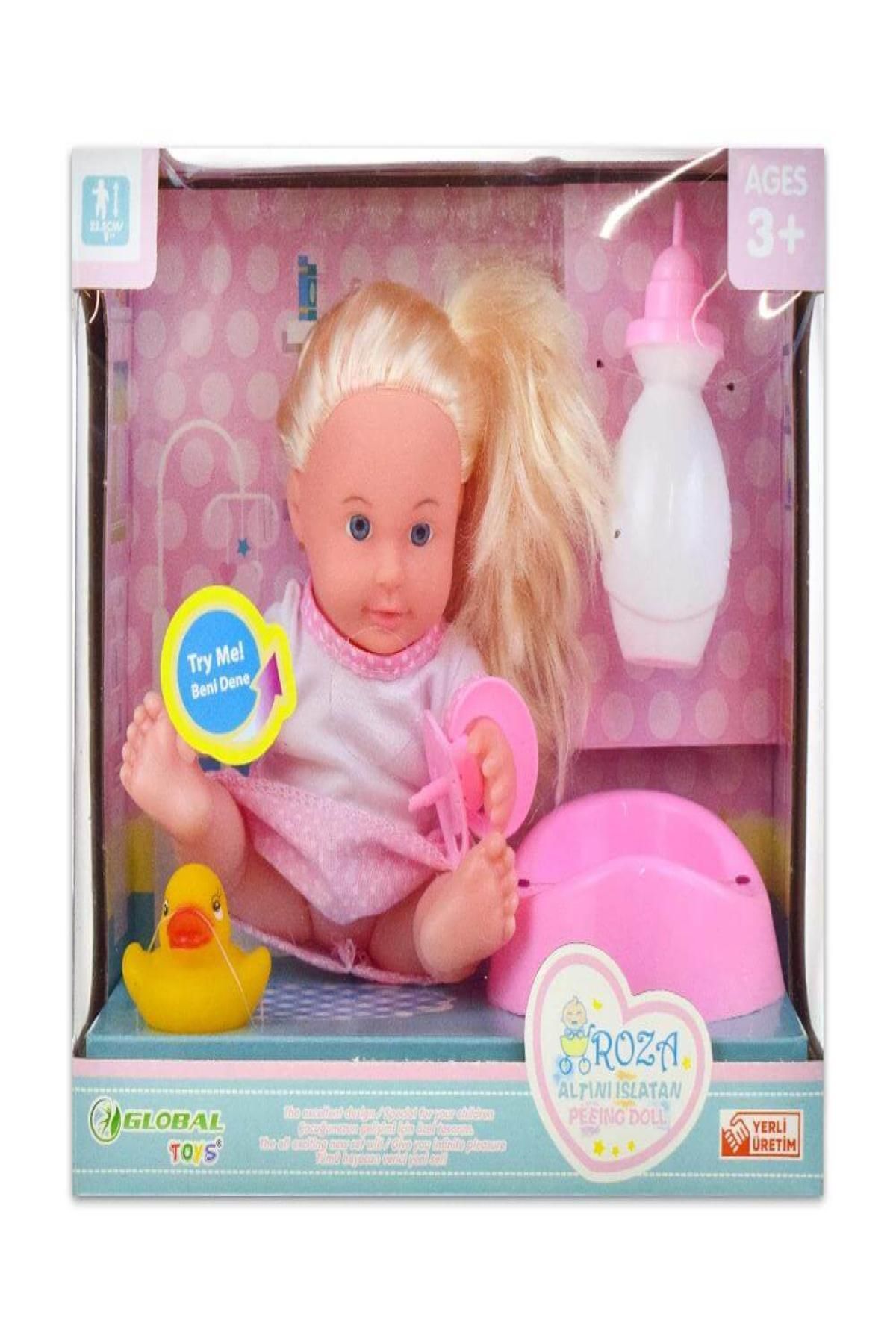 Nextpage Global Roza Altını Islatan Bebek 23 Cm Gl100637
