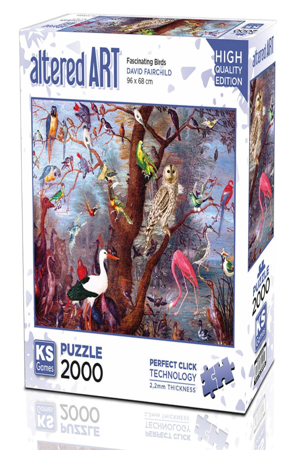 Nextpage Ks Games Puzzle Yetişkin 2000 Parça Fascinating Birds 22515 KSGM