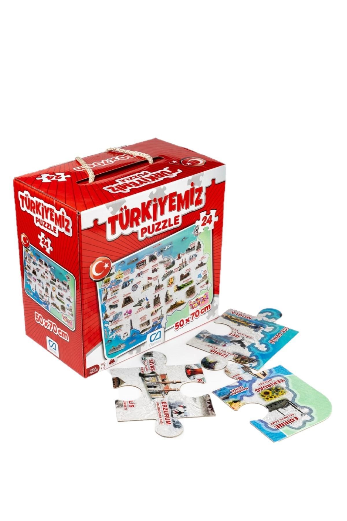 Nextpage Ca Games 5079 Türkiyemiz Yer Puzzle