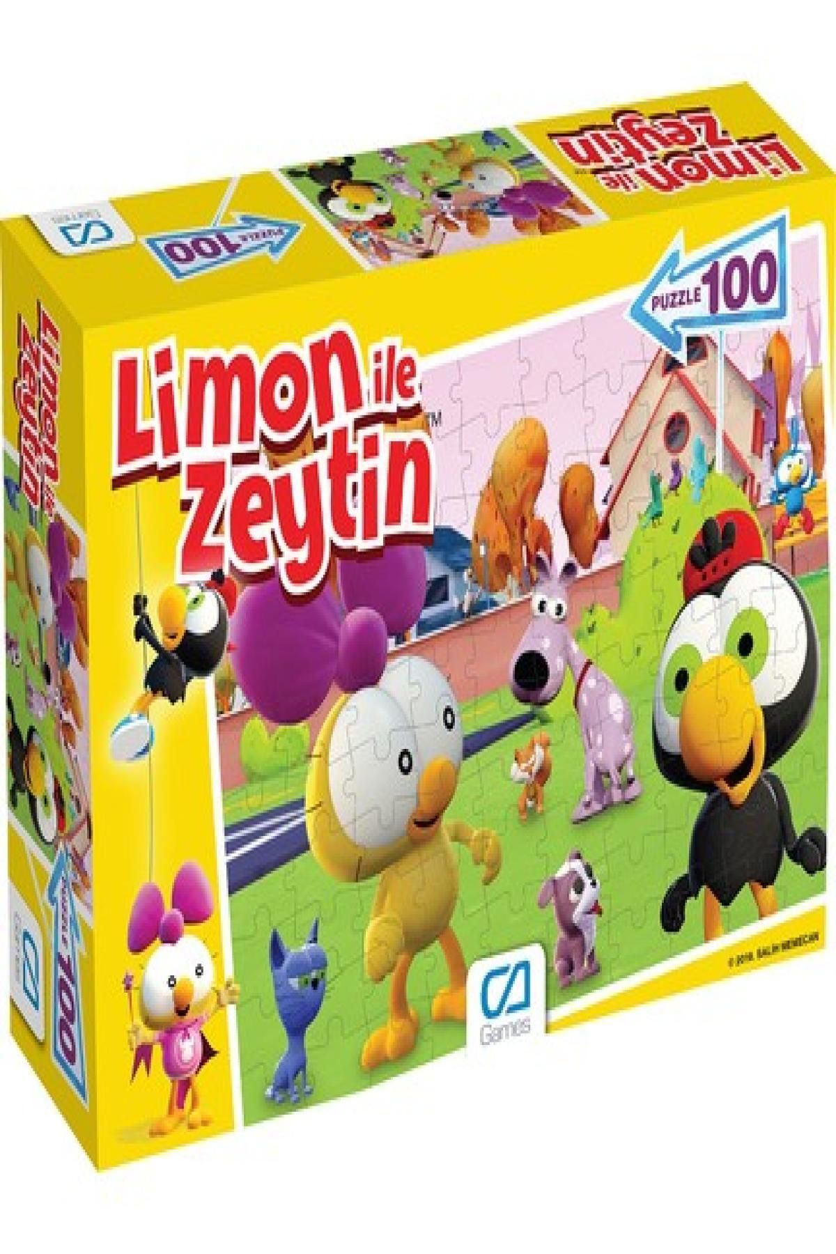 Nextpage Ca Games 5084 Limon Zeytin Puzzle 100Lü