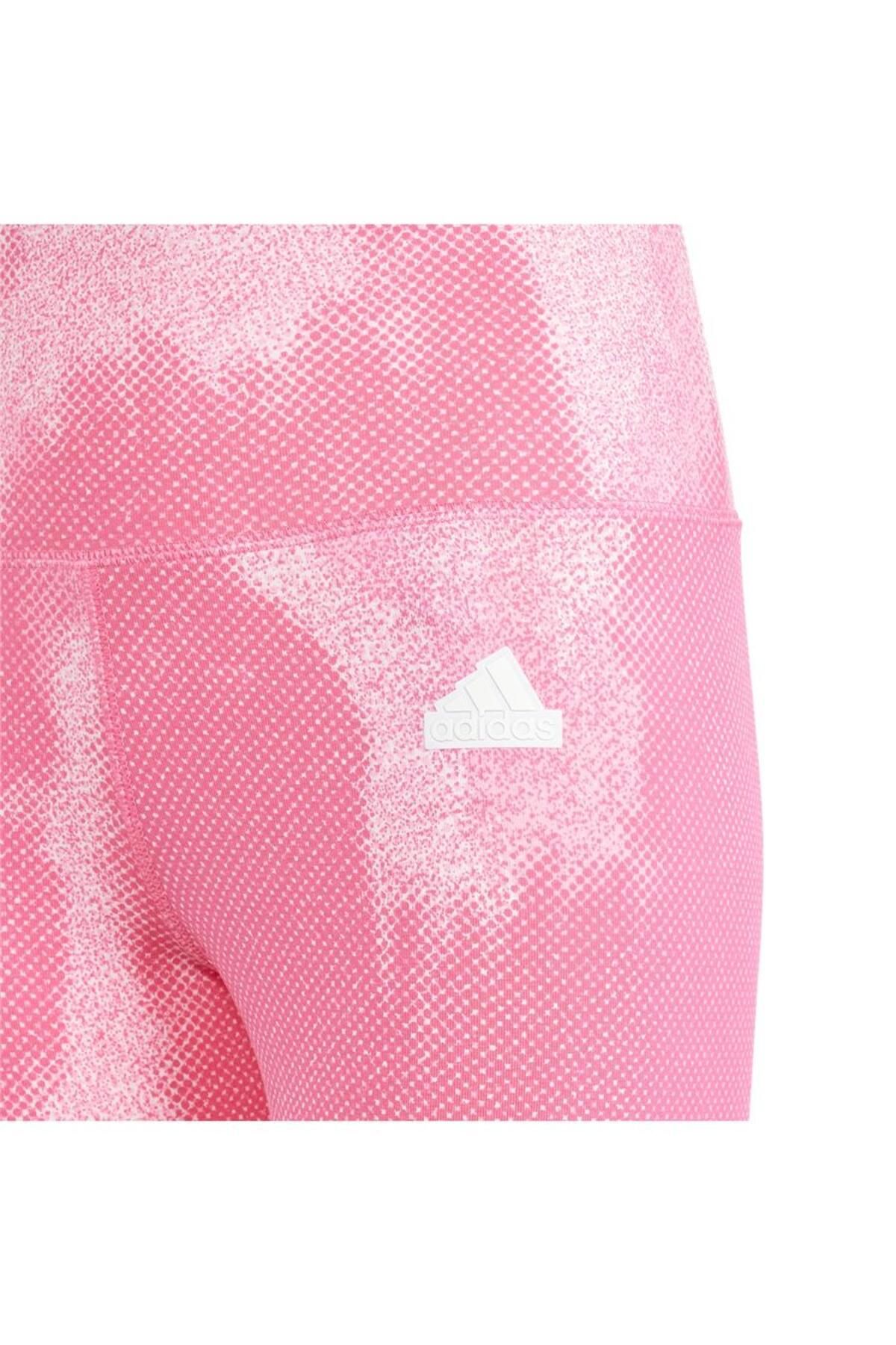 adidas-Pink Future Icons Allover Print 7/8 Leggings 4