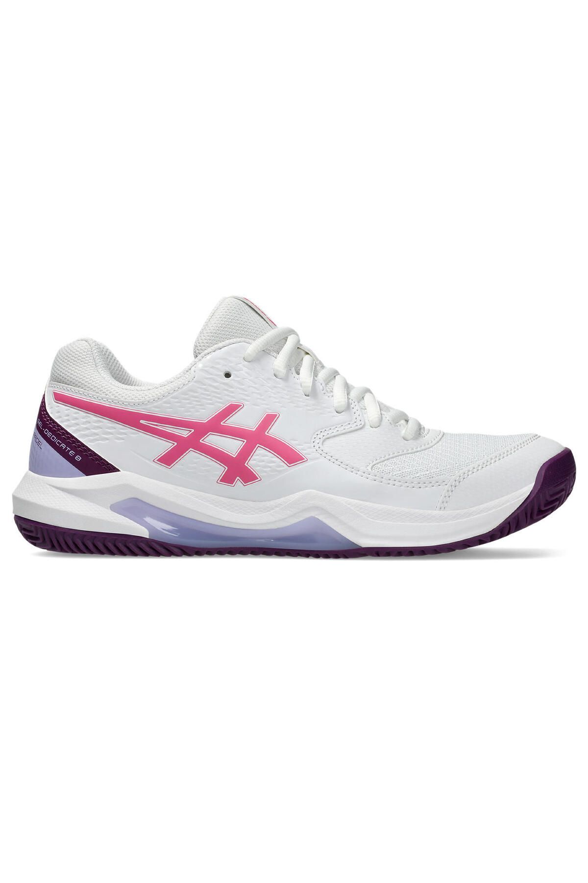 Asics Gel-Dedicate 8 Kadın Beyaz Tenis Ayakkabısı 1042A241-100