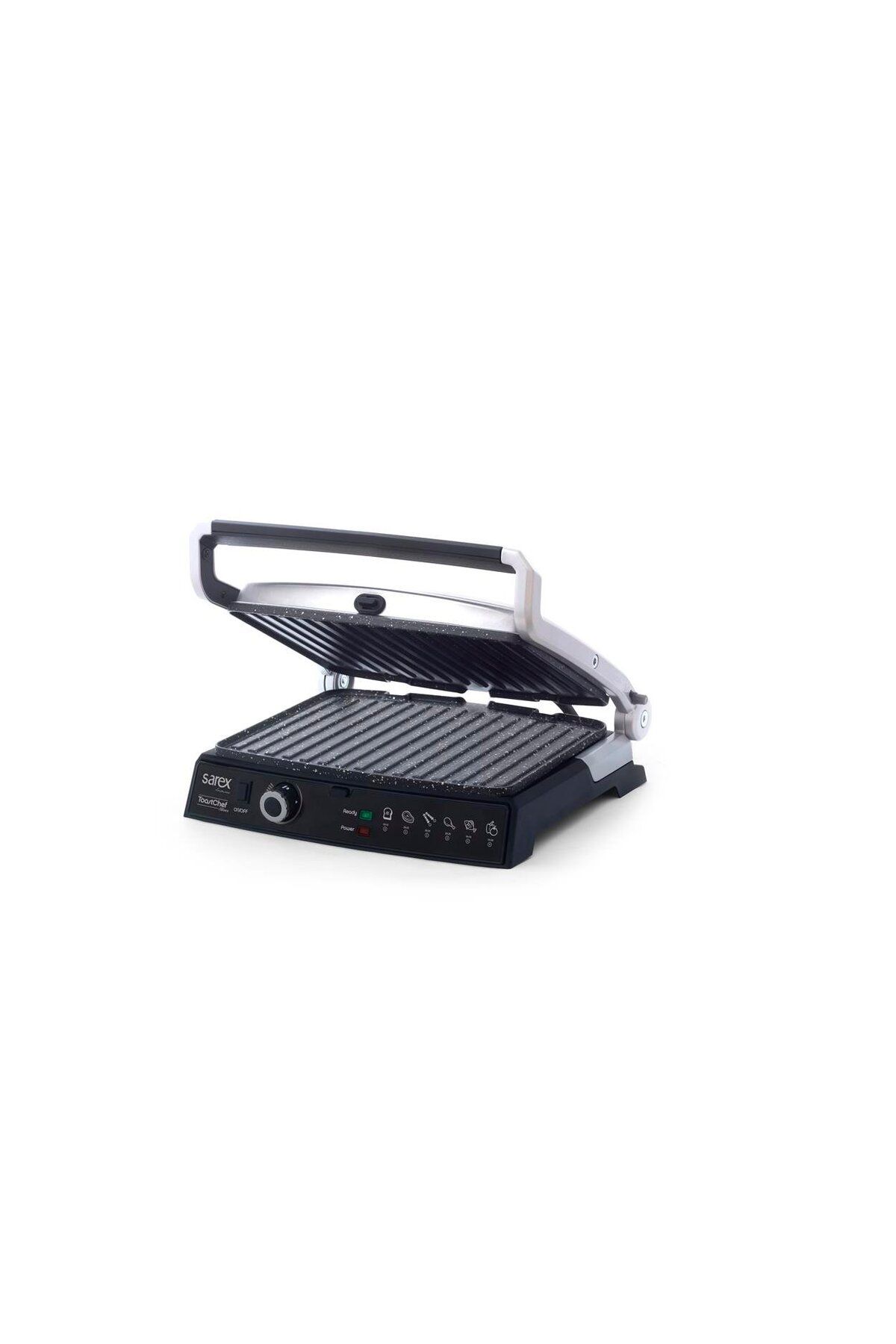 Sarex-Sr-3411 Toastchef Silver Grill and Toaster 6