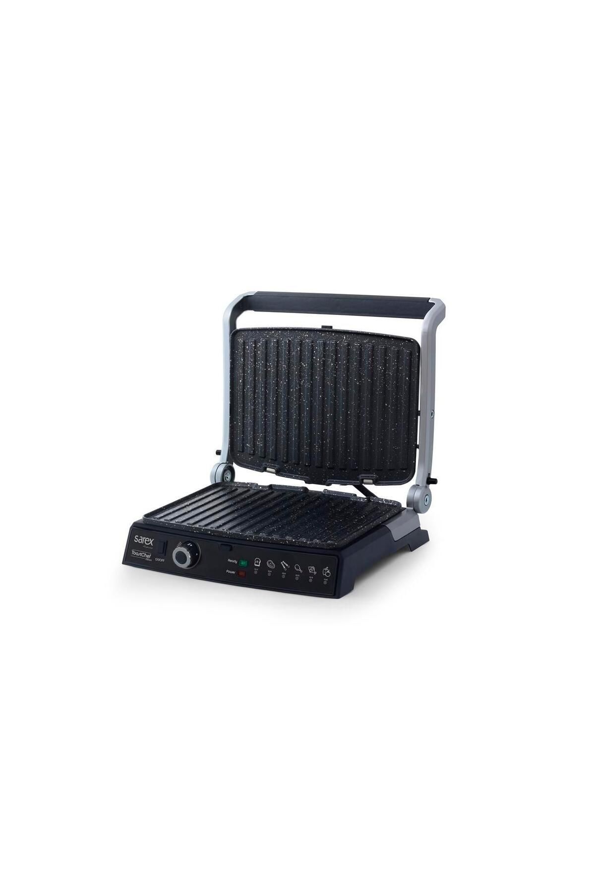 Sarex-Sr-3411 Toastchef Silver Grill and Toaster 3