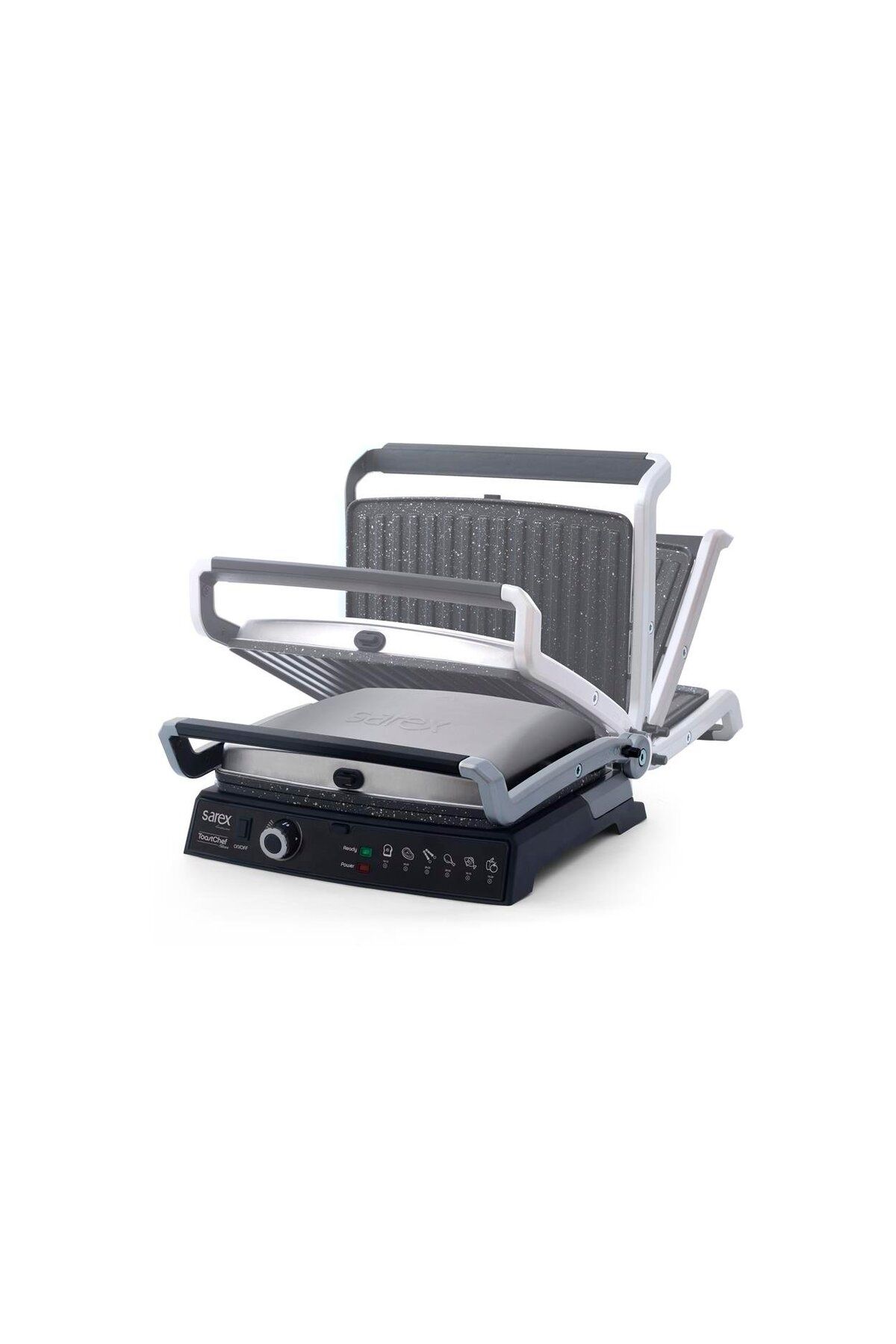 Sarex-Sr-3411 Toastchef Silver Grill and Toaster 8