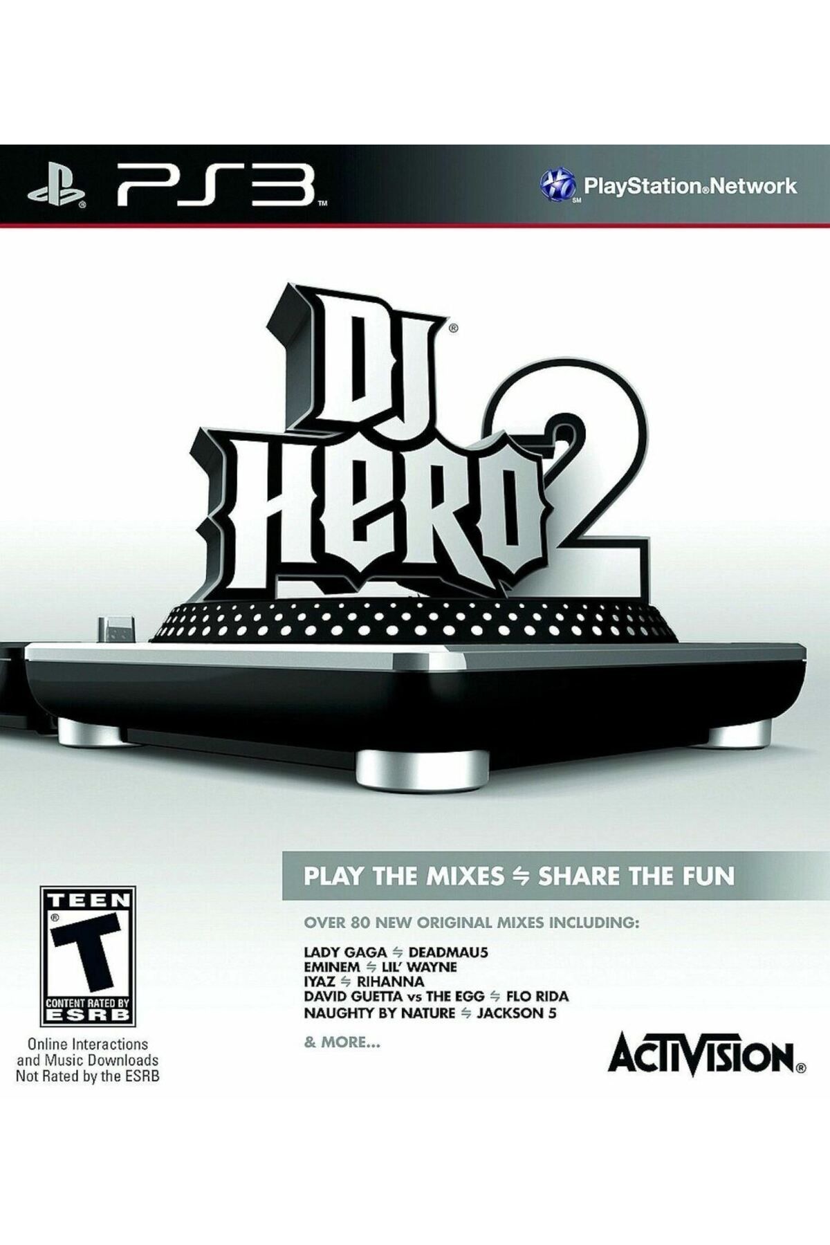 Ubisoft PS3 DJ HERO 2 ( SADECE OYUN )