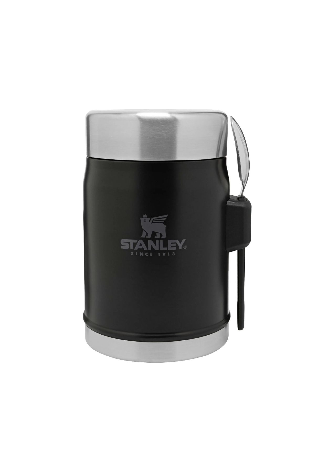 Stanley Classic Yemek Termosu Kaşıklı 0,4 L Siyah