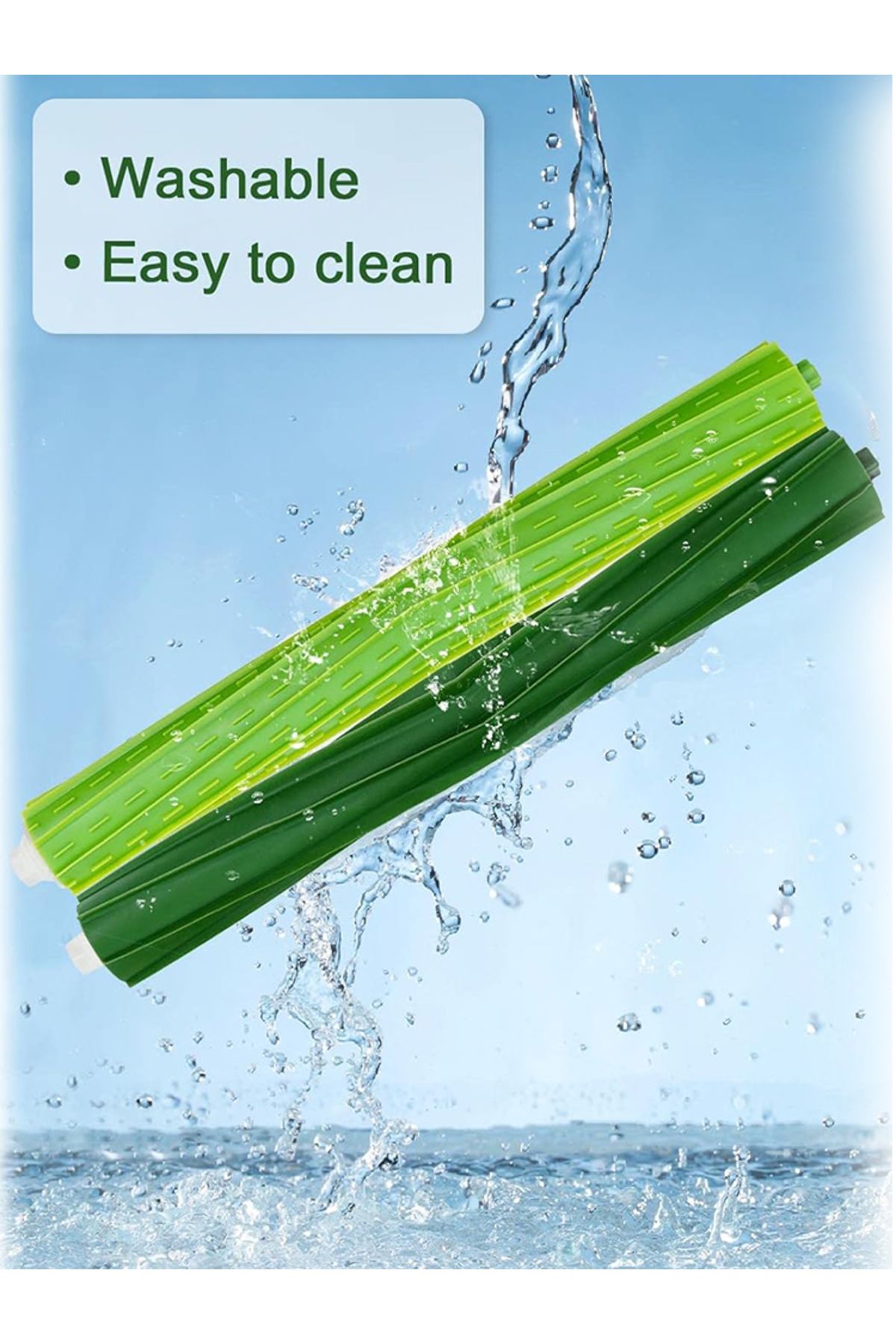 Choice-For iRobot Roomba S9 S9+ Robot Vacuum Cleaner Multi-Surface Rubber Main Rolling Brush Replacement... 8