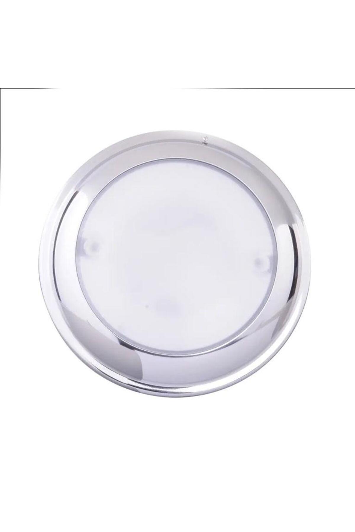 Erol Tavan Lambası Gün Işığı Ledli Dimmerli 17cm 12/24V