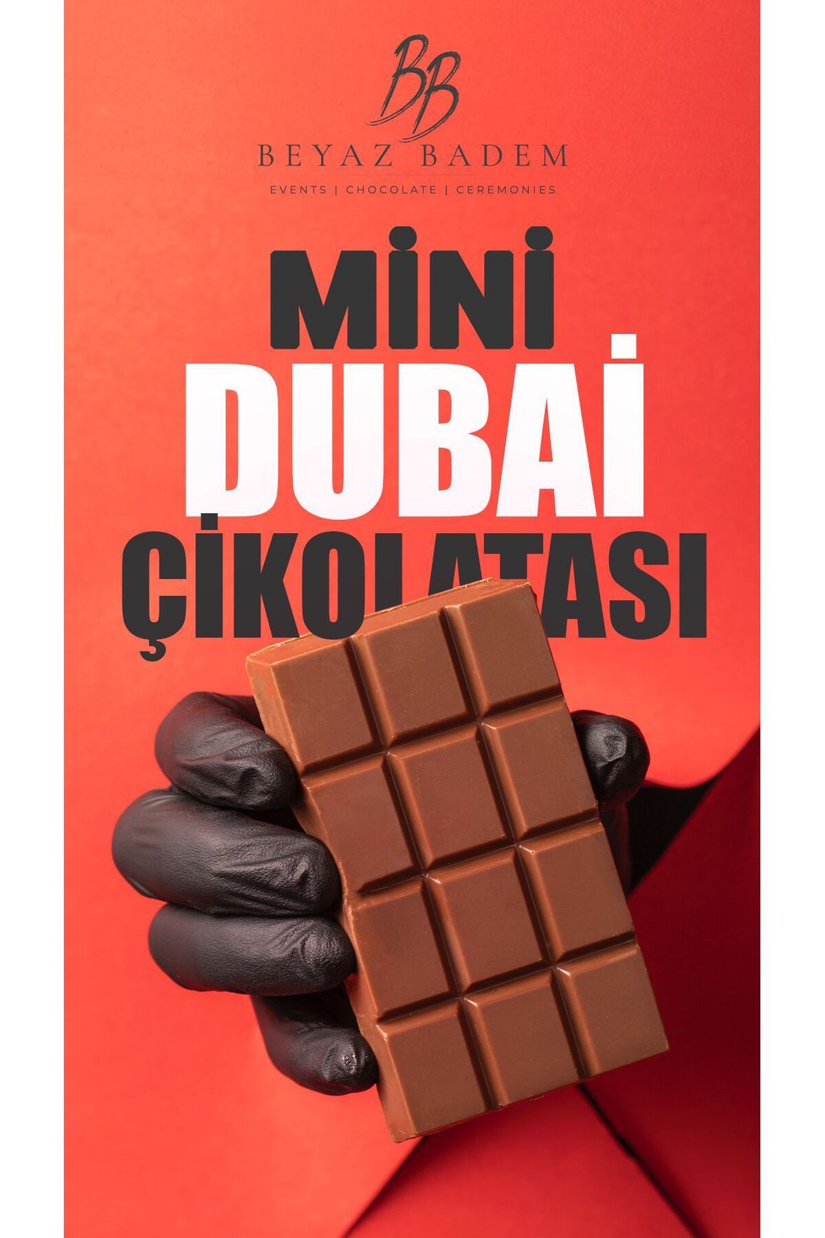 BEYAZ BADEM Mini Dubai Çikolatası