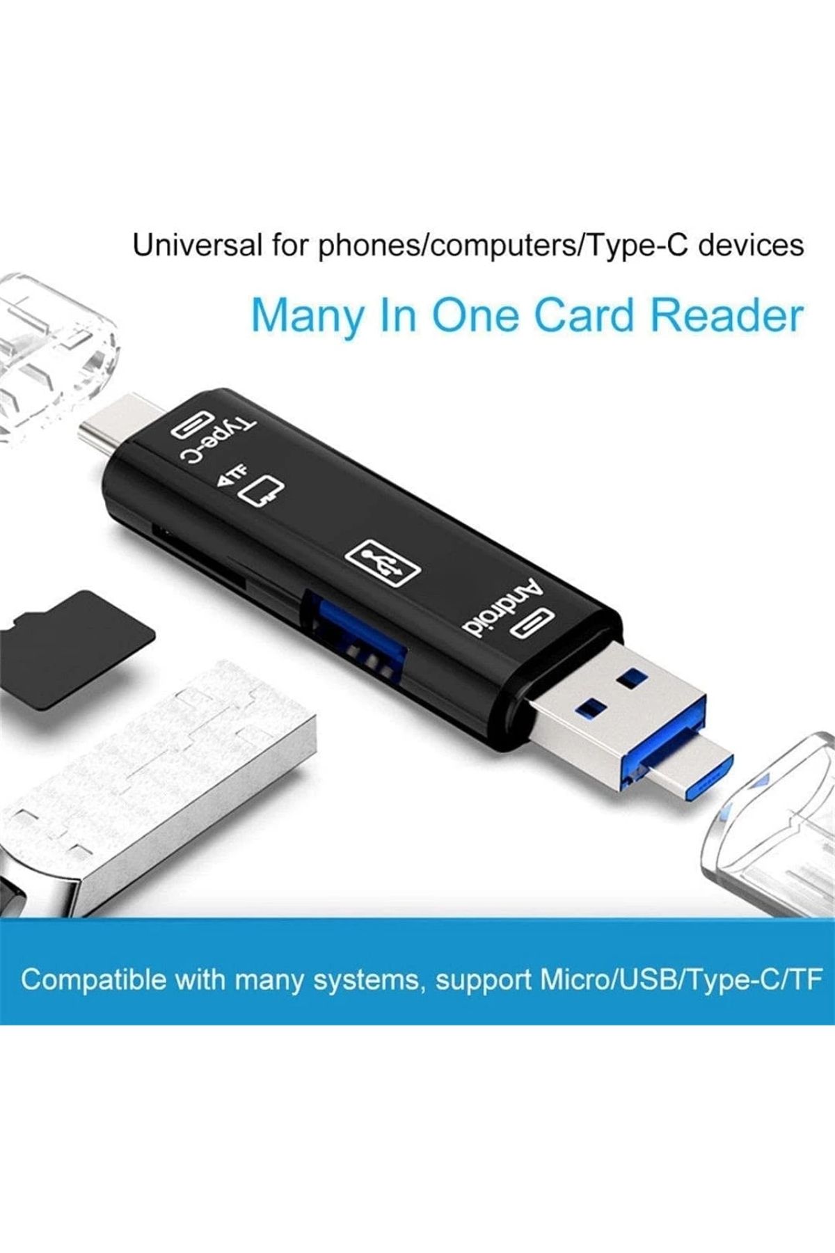Choice-Micro SD Card Reader USB 3.0 Card Reader 2.0 For USB Micro SD Adapter Flash Drive Smart Memory Ca... 4