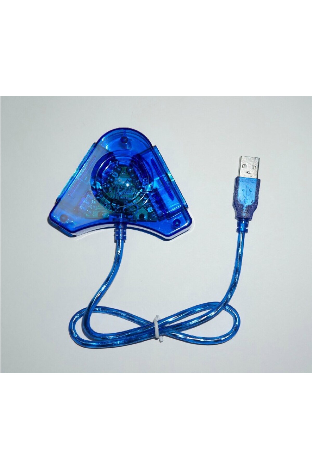 Choice-Blue Triangle USB Controller Gamepad Adapter Converter Cable for Playstation 2 Ps1 Ps2 Joypad for 5