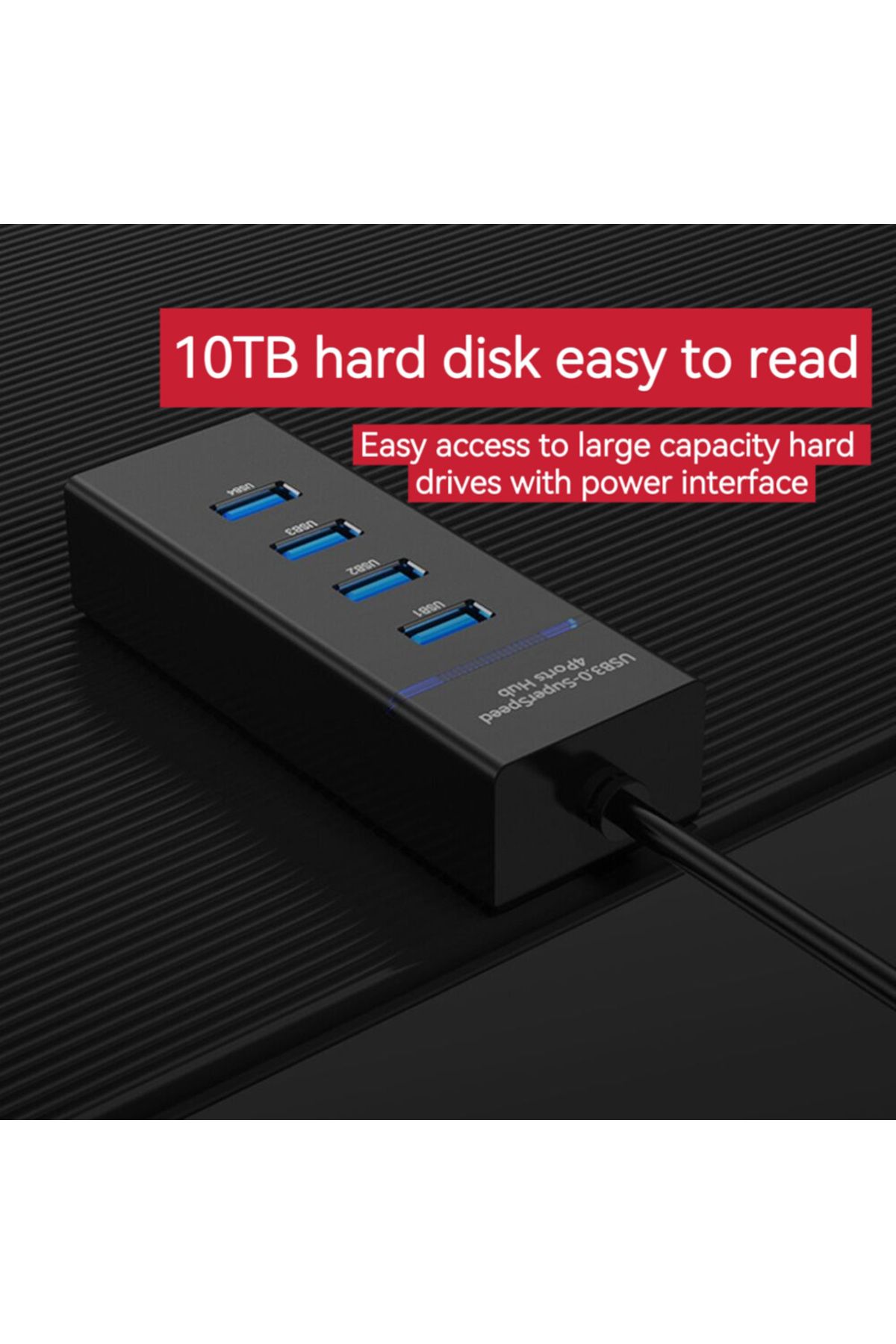 OEING-Hub Usb 5Gbps High Speed USB Hub 3 0 Multiple Port For PC Computer Accessories Docking Station Ad... 6