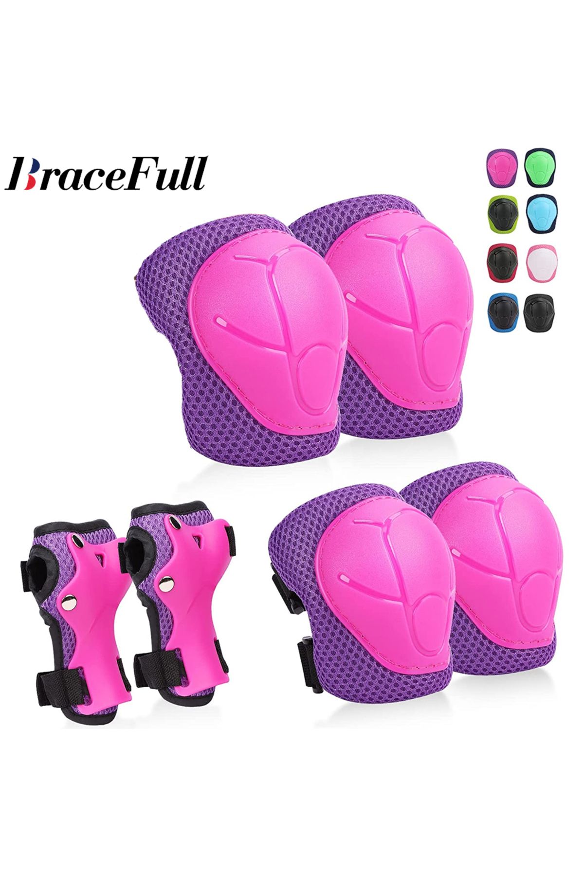 Choice-Kids Knee Pads Elbow Pads Guards Protective Gear Set Safety Gear for Roller Skates Cycling Bike S... 8