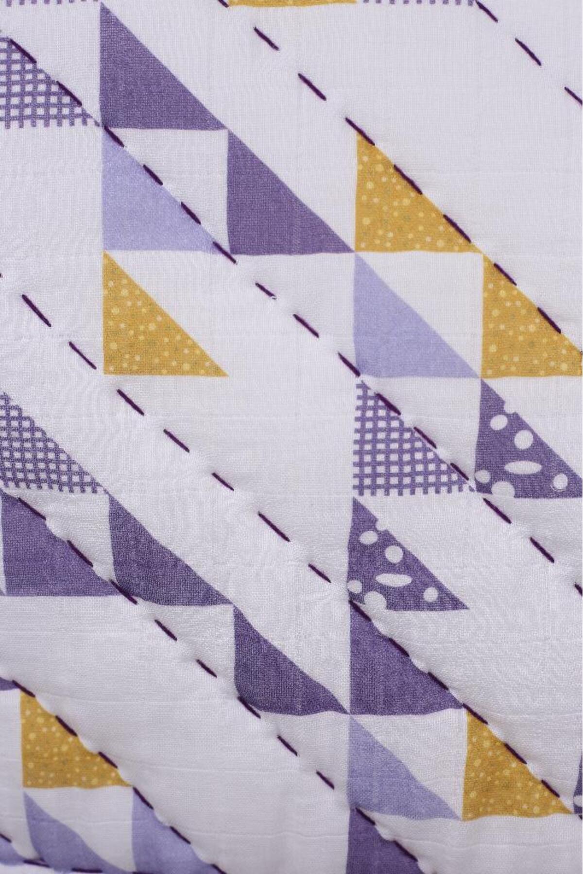 LUCKKA %100 Pamuk Bebek Müslin Yorgan - Oyun Matı El Işlemeli 70x100 Cm - Ztd100 fotoğrafı 4 (önizleme)