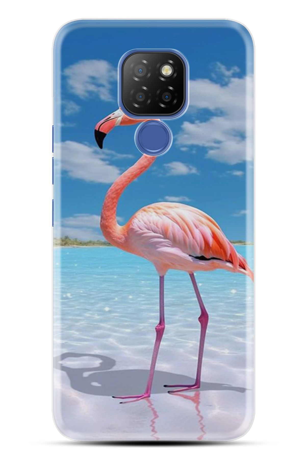 General Mobile GM9 Pro Kılıf HD Resim Baskılı Okaynus ve Flamingo StKd -093