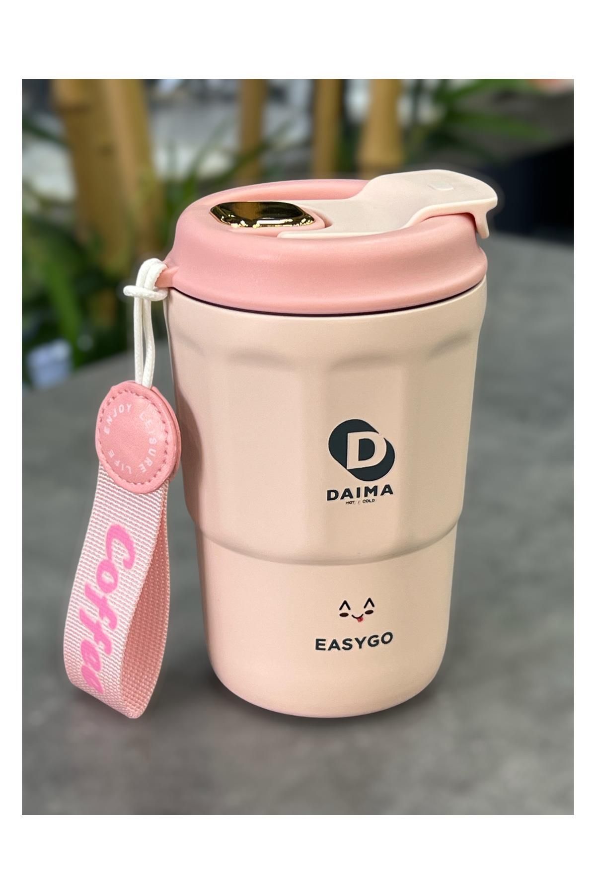 DAIMA HOT / COLD-Daima Easy Go 380 ml Pink Thermos 2