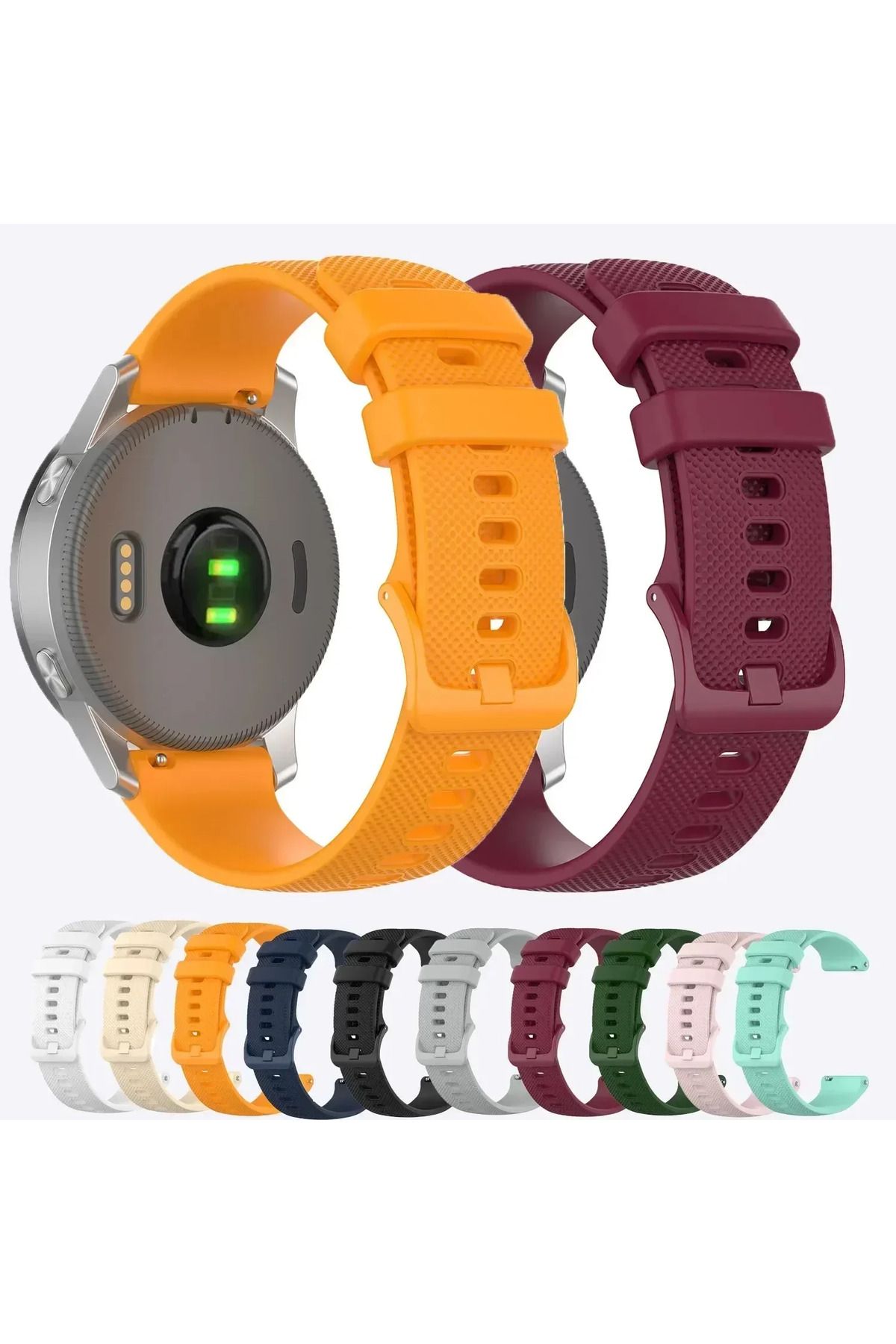 Choice-سوار ساعة 20 مم 18 مم حزام لساعة هواوي GT 4 41 مم / GT 3 Pro 43 مم / GT3 GT2 42 مم ساعة ذكية سيليكون 4