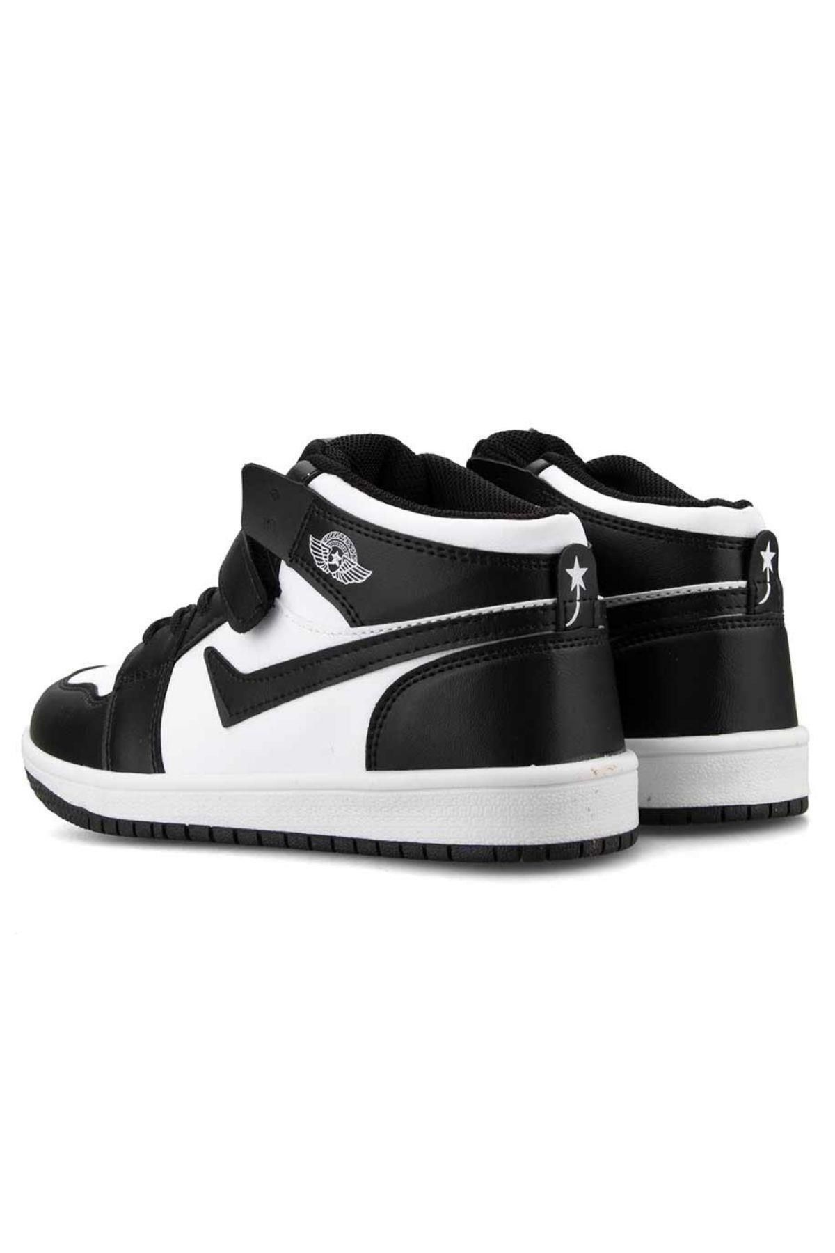 Preux Bağcıklı Ve Cırtlı Günlük Unisex Çocuk Sneaker Rahat Spor Ayakkabı