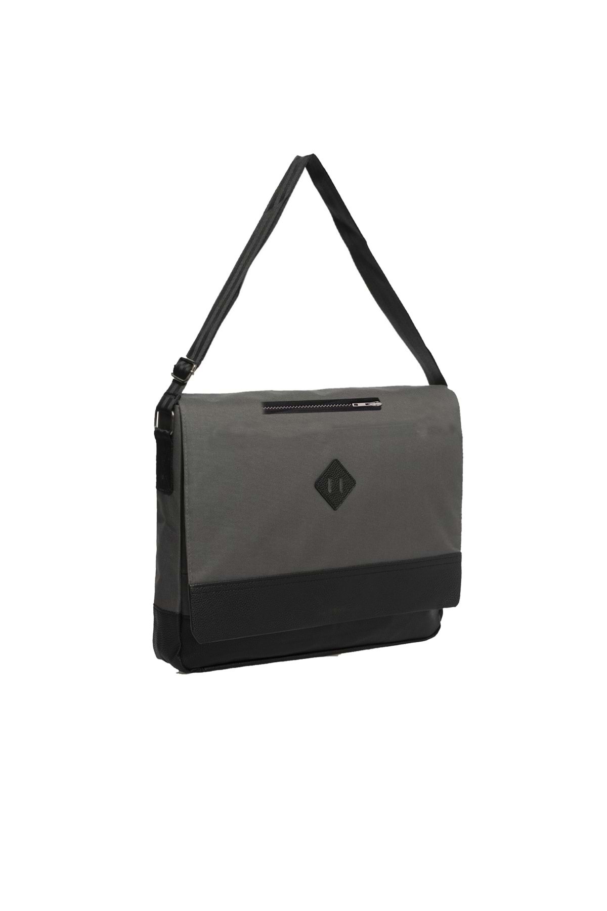 Bagorama Four Unisex 13 Postacı Tablet Çapraz Askılı Omuz Çantası - Gri görsel 5