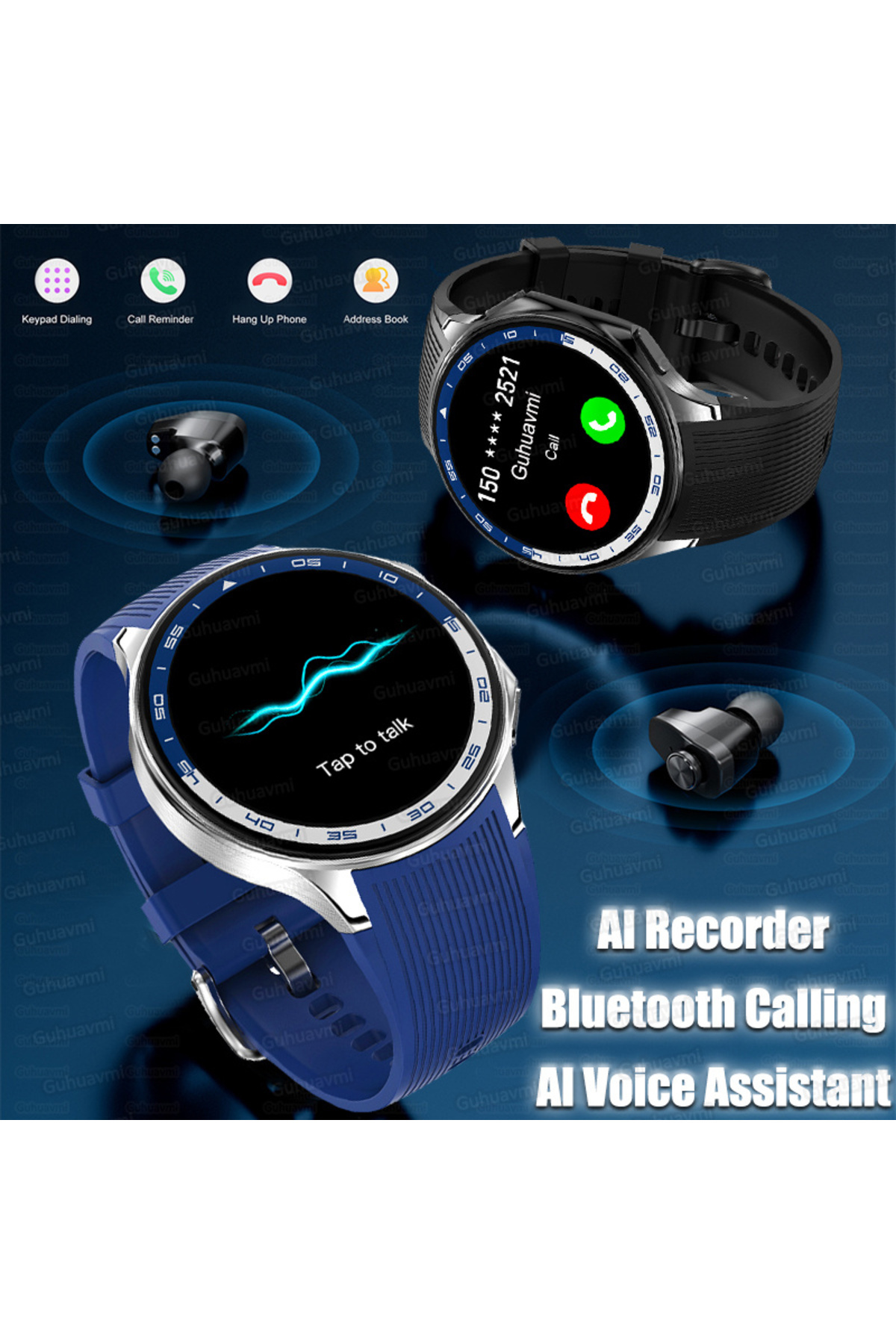 Choice-2024 New For OPPO Watch X Smart Watch 4G Memory Music Video Bluetooth Call IP68 Waterproof AMOLED... 4