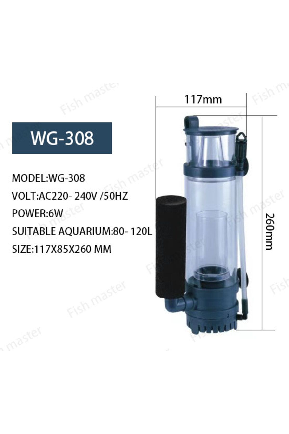 Choice-BOYU WG 308 WG 310 Nano Aquarium Internal Protein Skimmer Sump Pump for Saltwater Marine Reef Nee... 1