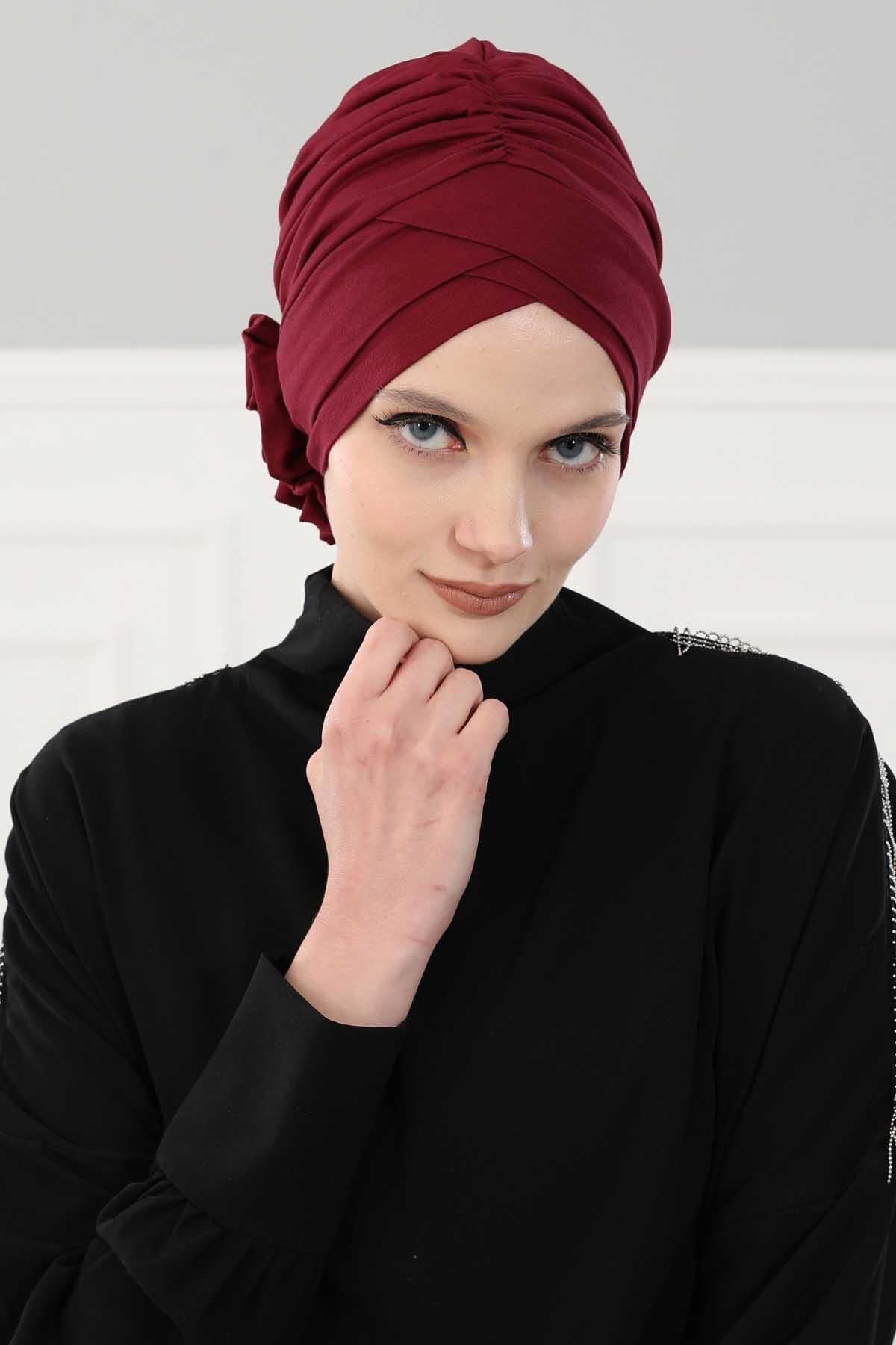 Aisha's Design-B-26 Model Cross Rose Bonnet 5