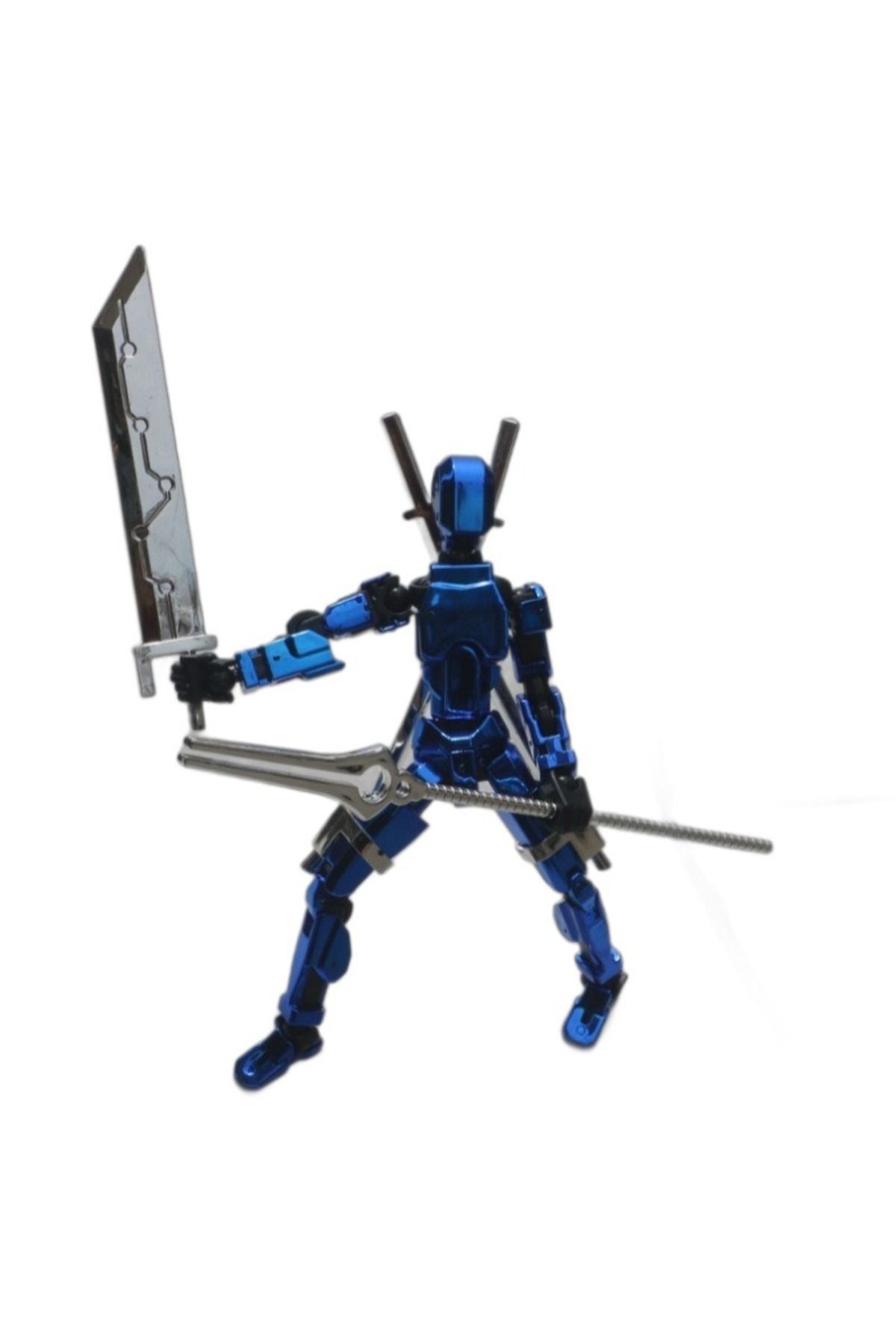 Choice-Magnetic Electroplated metal Lucky 13 Movable Joint Doll 3D Toy DIY Figure Building Blockc Ativit... 6